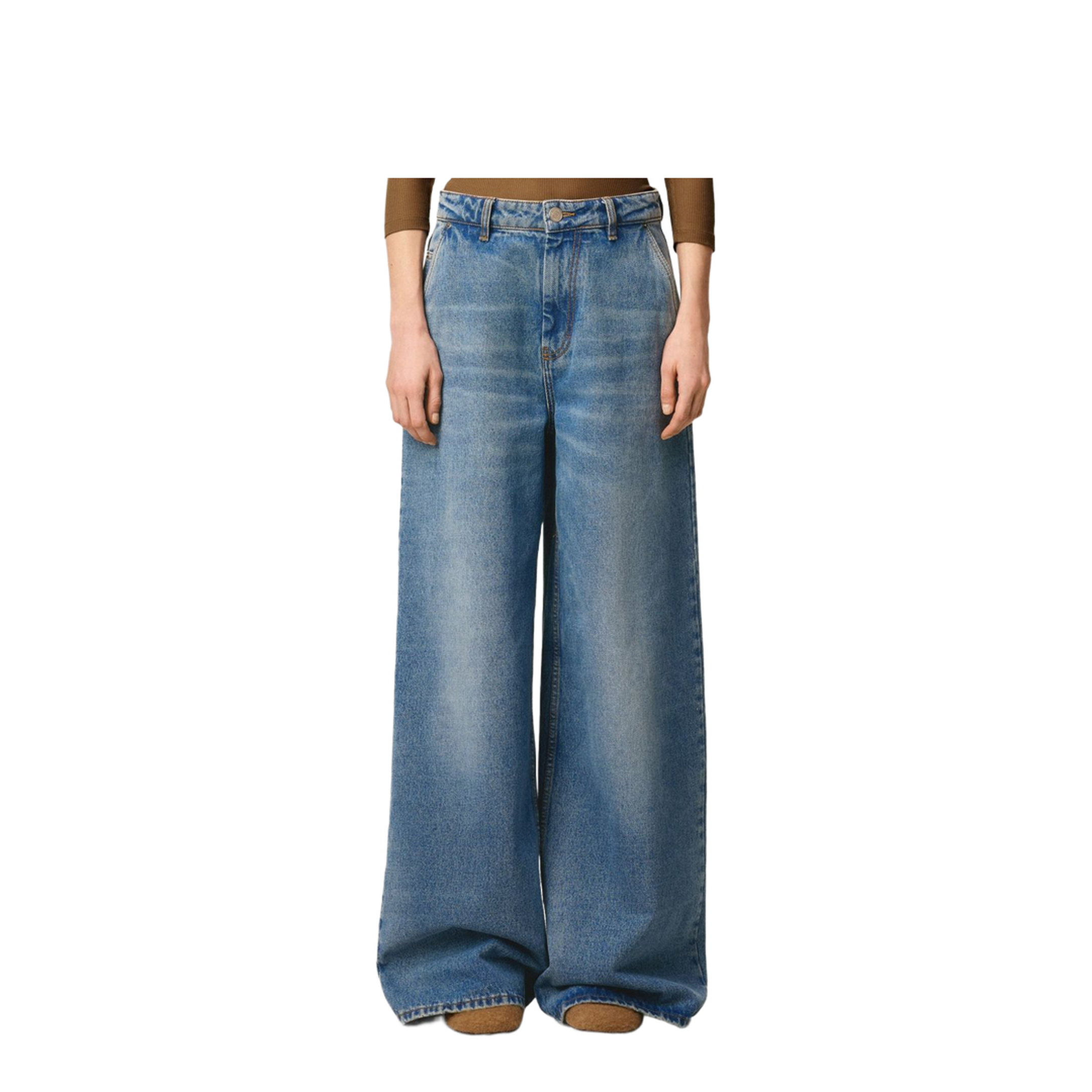Wide-Leg Denim Jeans - Image 5