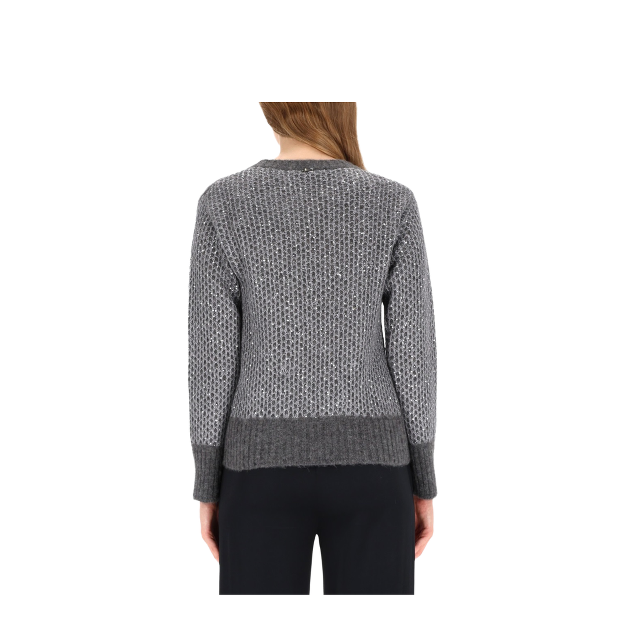 Metallic Effect Sequin Jersey - Image 3