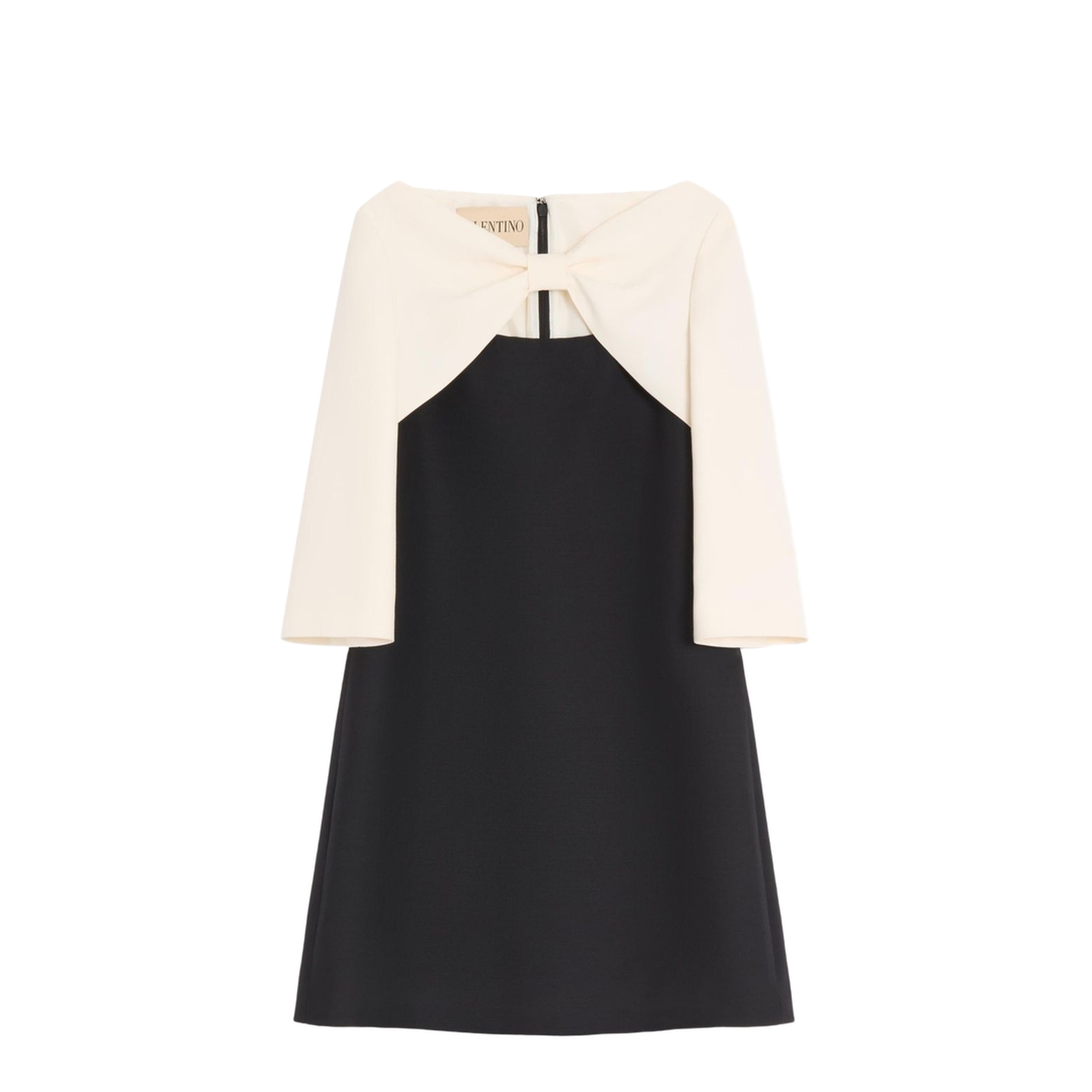Wool And Silk Mini Dress - Image 1
