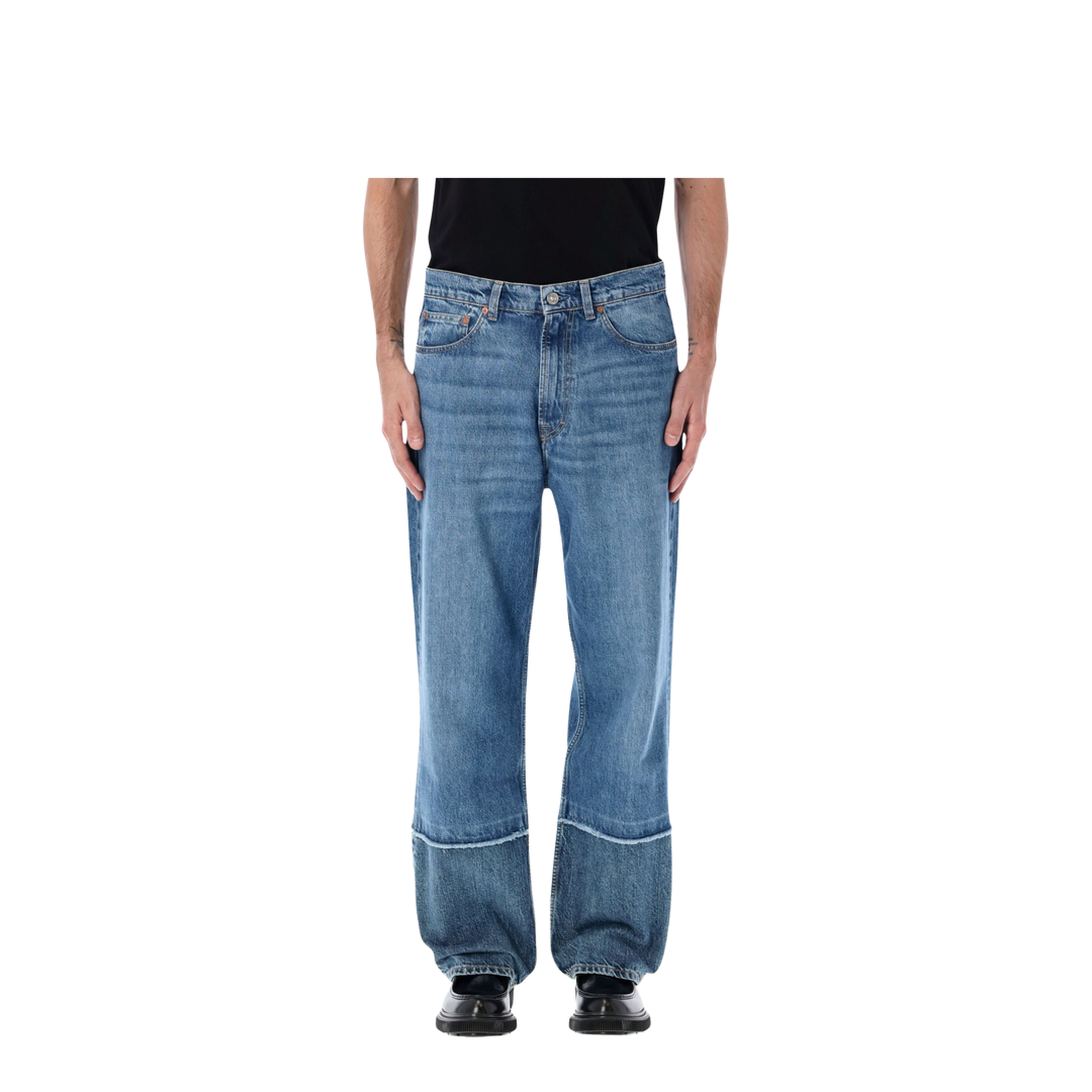Blue Loose-Fit Jeans - Image 1