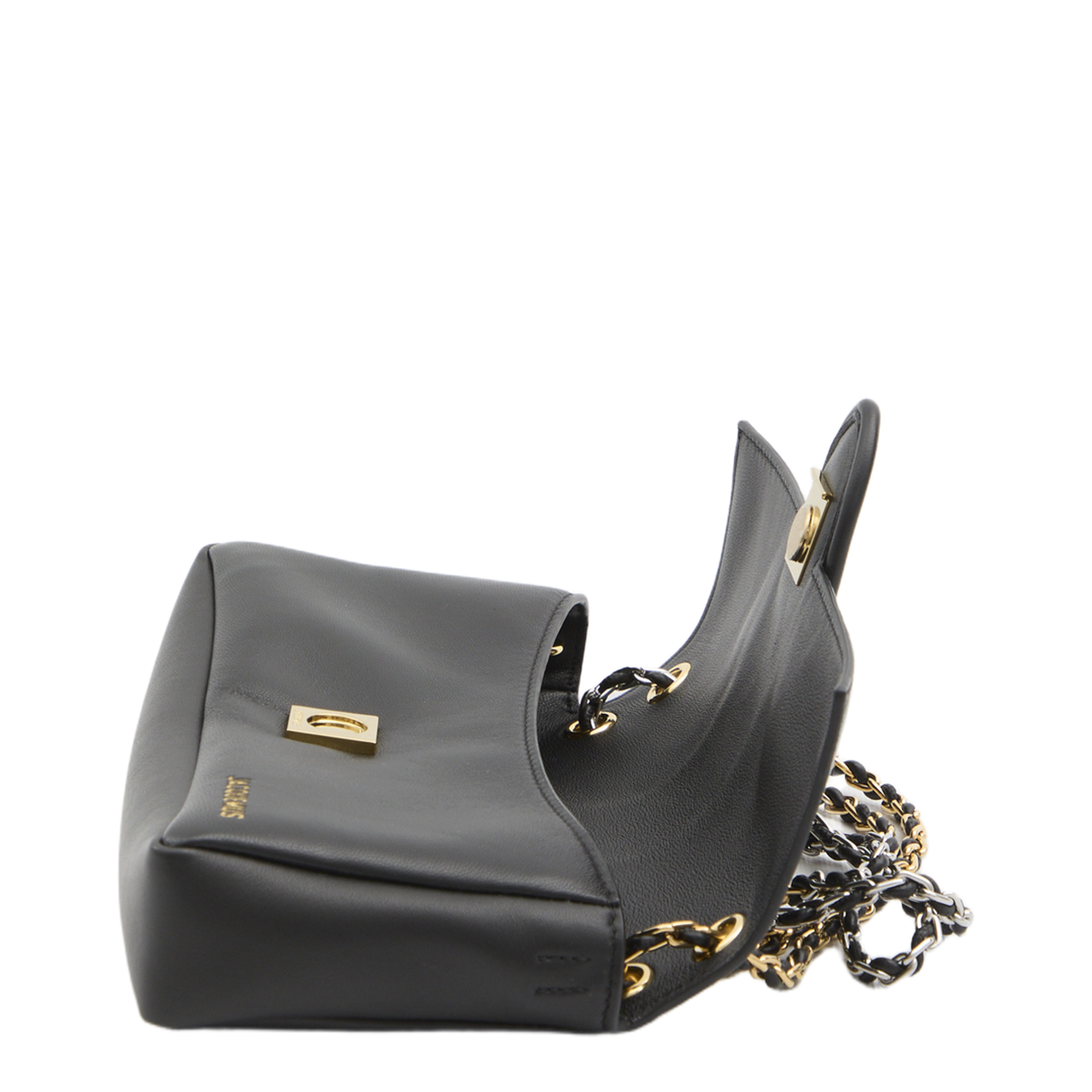 Bambino Chaîne Shoulder Bag - Black - Image 4