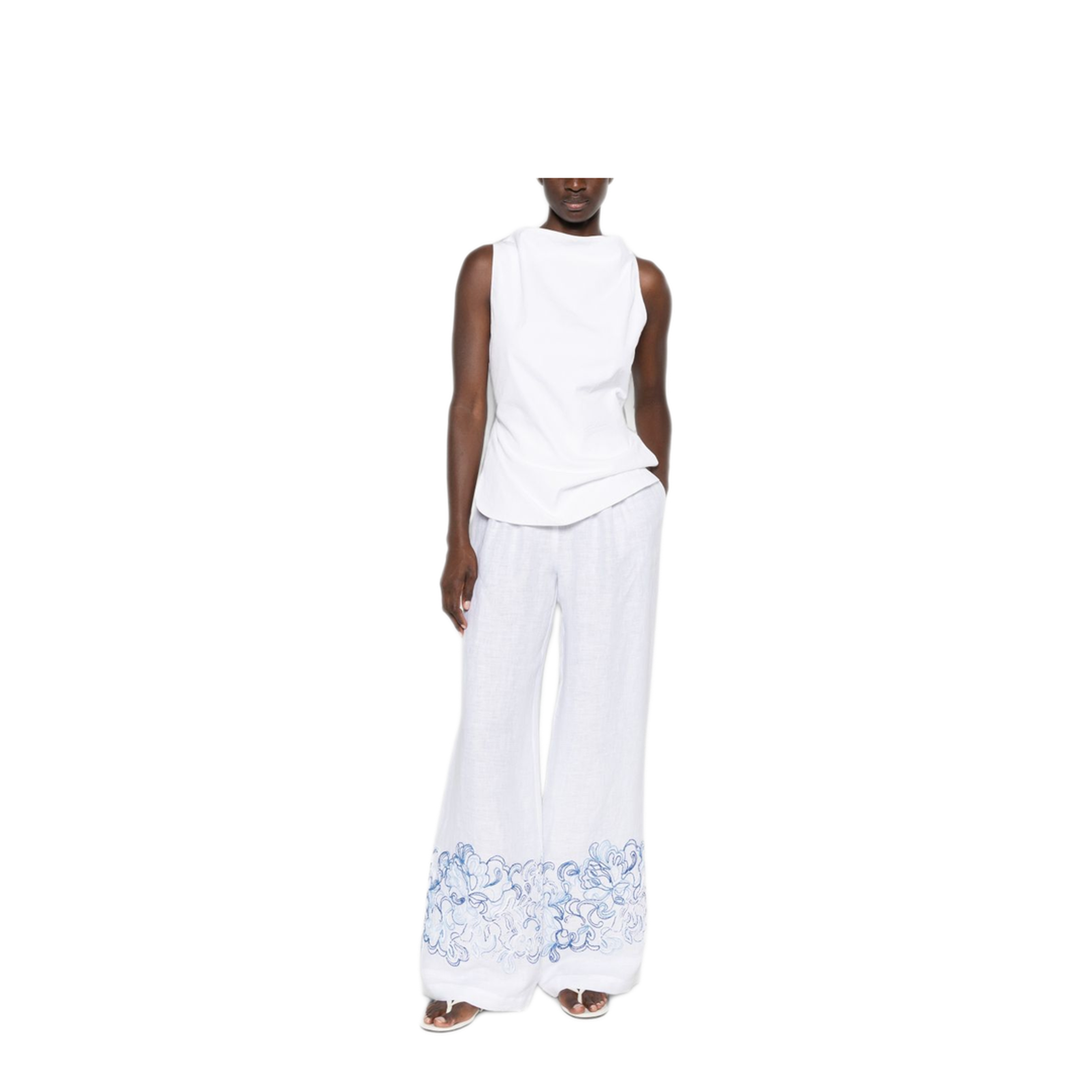 Trousers WHITE - Image 5