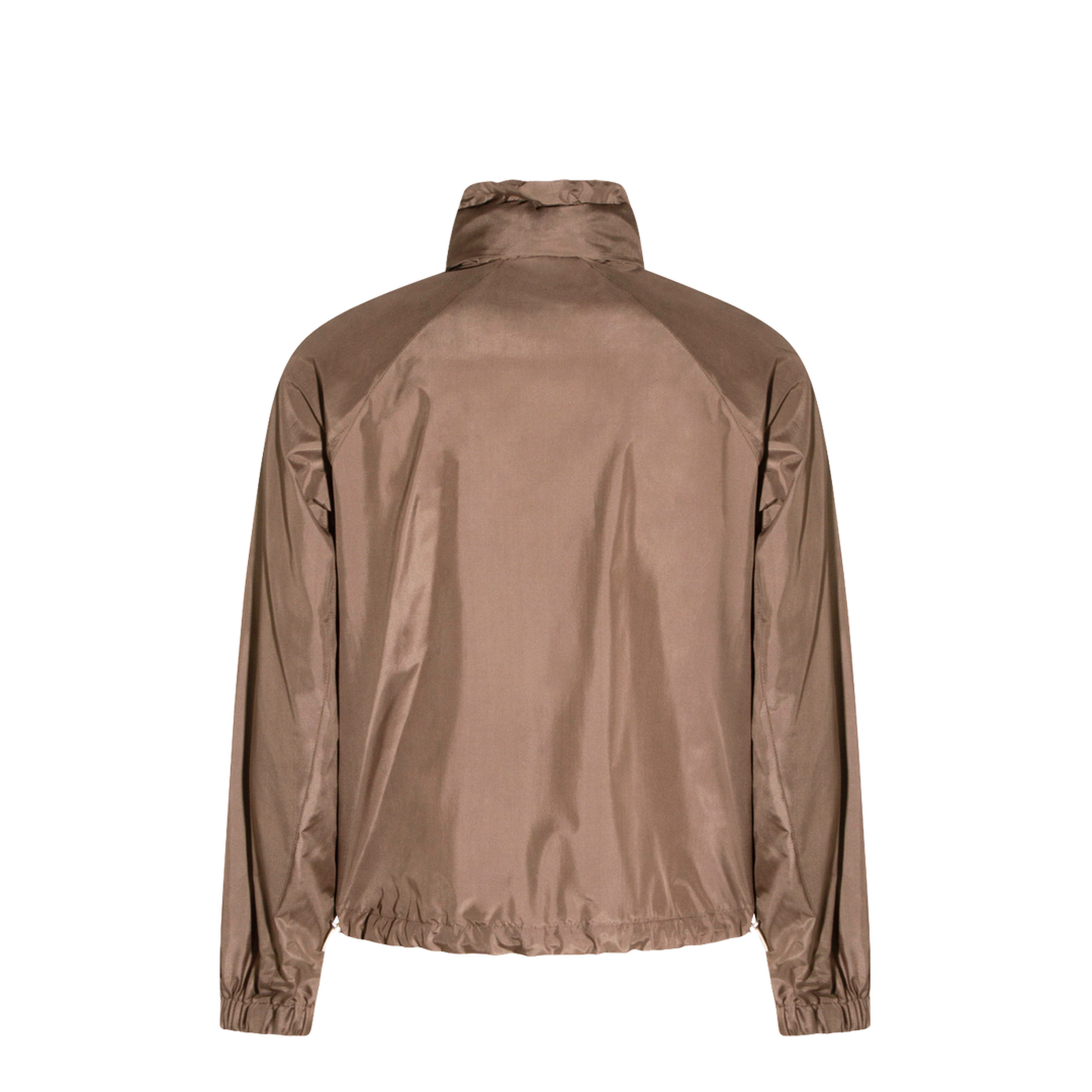 Unlined Jacket in Membrane Silk - Image 3