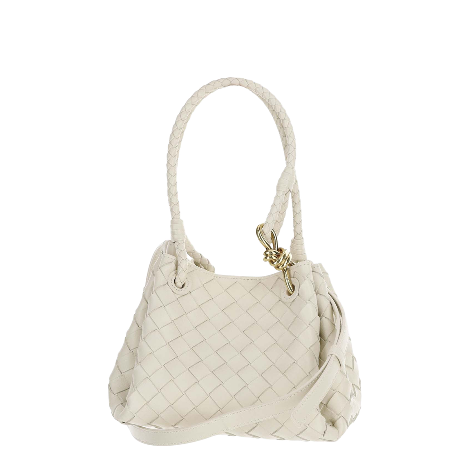 Parachute Small Lambskin Shoulder Bag - Sea Salt - Image 1