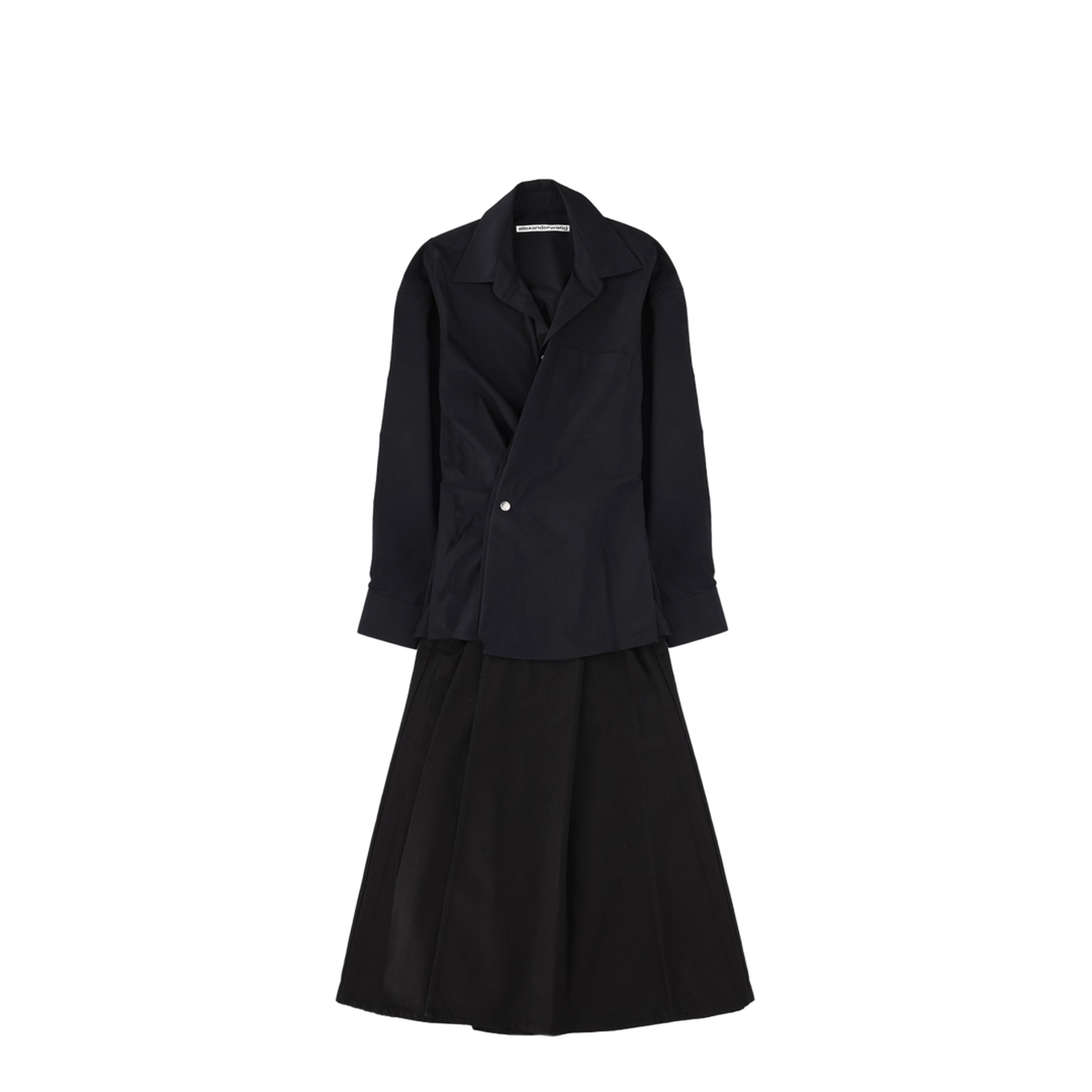 Long Wrap Dress - Image 1
