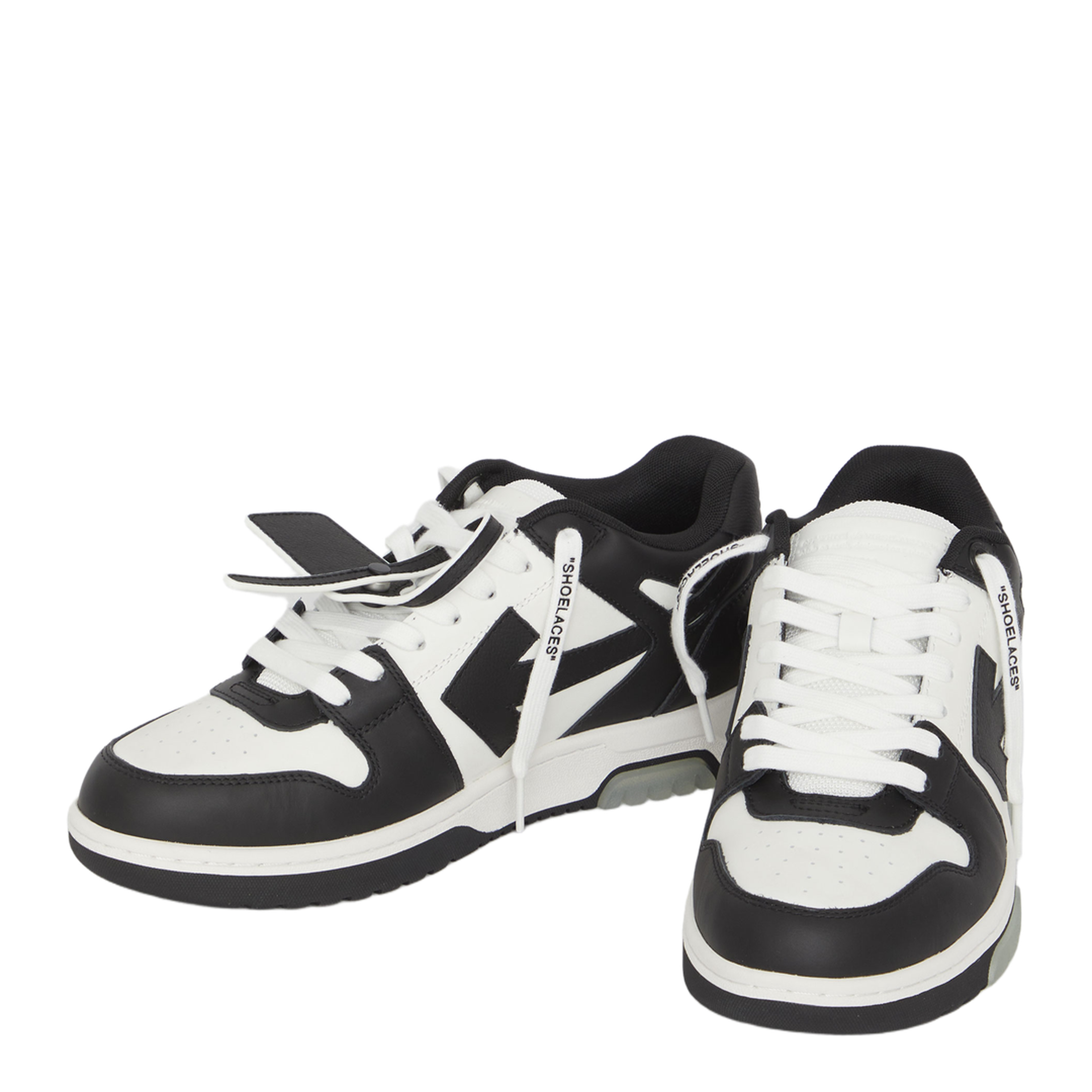 Out Of Office Leather Sneakers - Black - Image 5