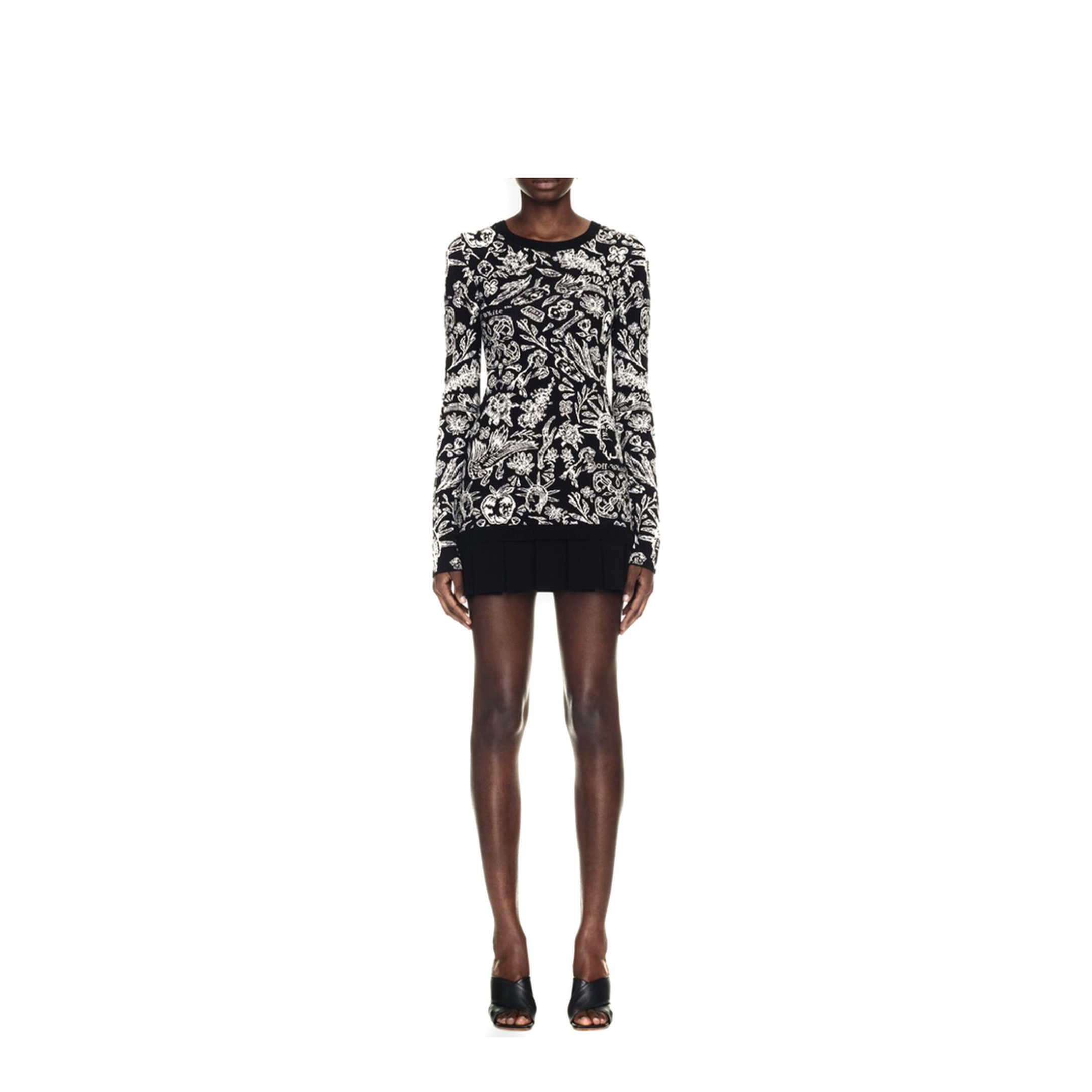 Floral Sleeves Dress - Image 2