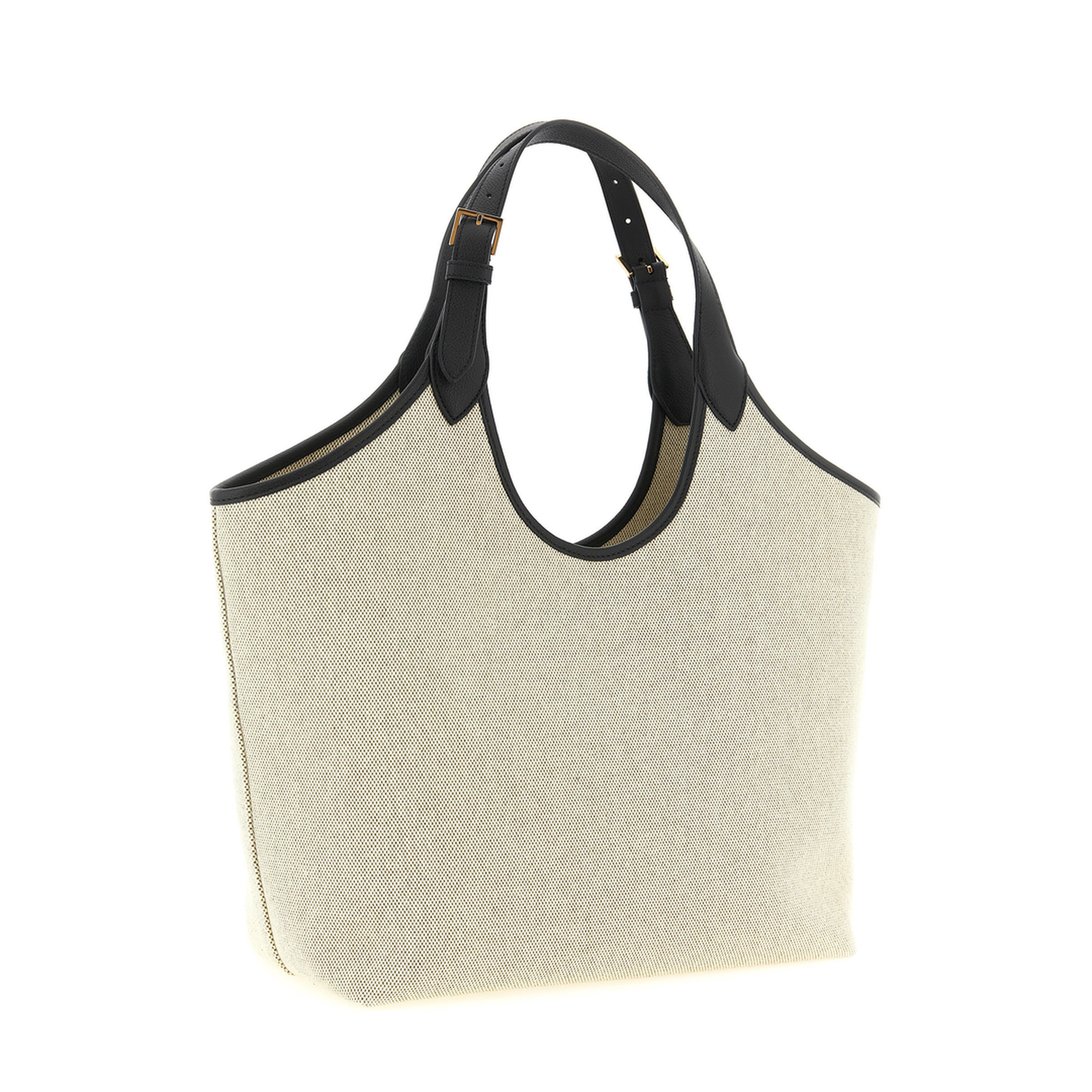 La Medusa Medium Canvas Tote Bag - Beige - Image 2