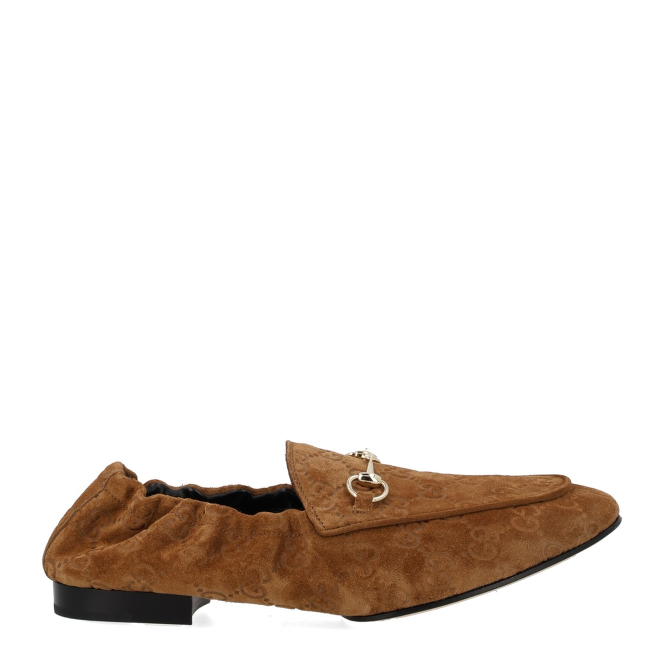 Jordaan Loafer in Brown GG Suede - Image 1