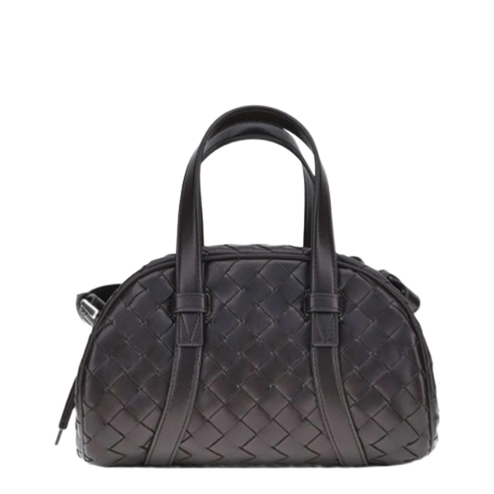 Shoulder Bag with Woven Design - Image 1