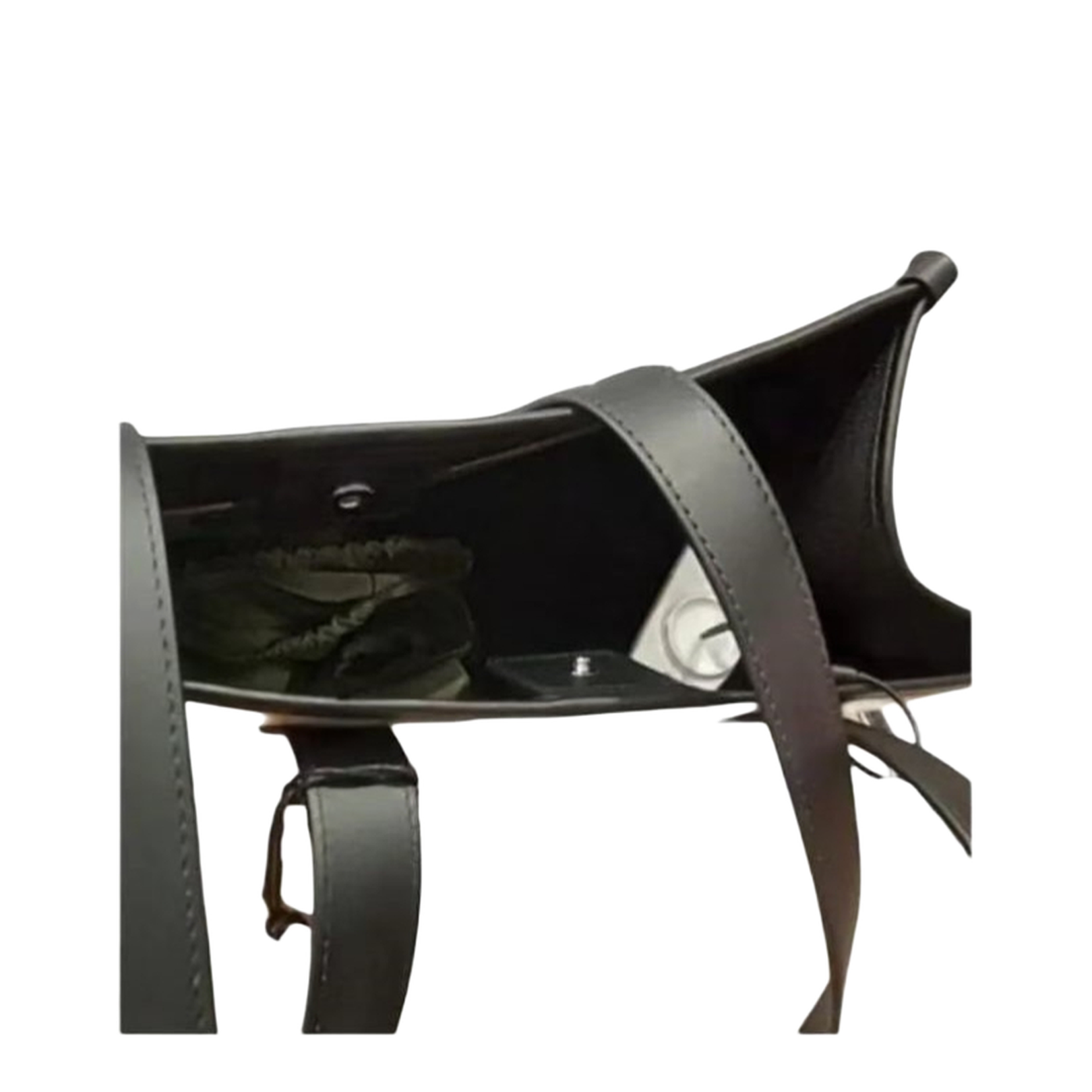 Elegant Gray-Brown Handbag - Image 4