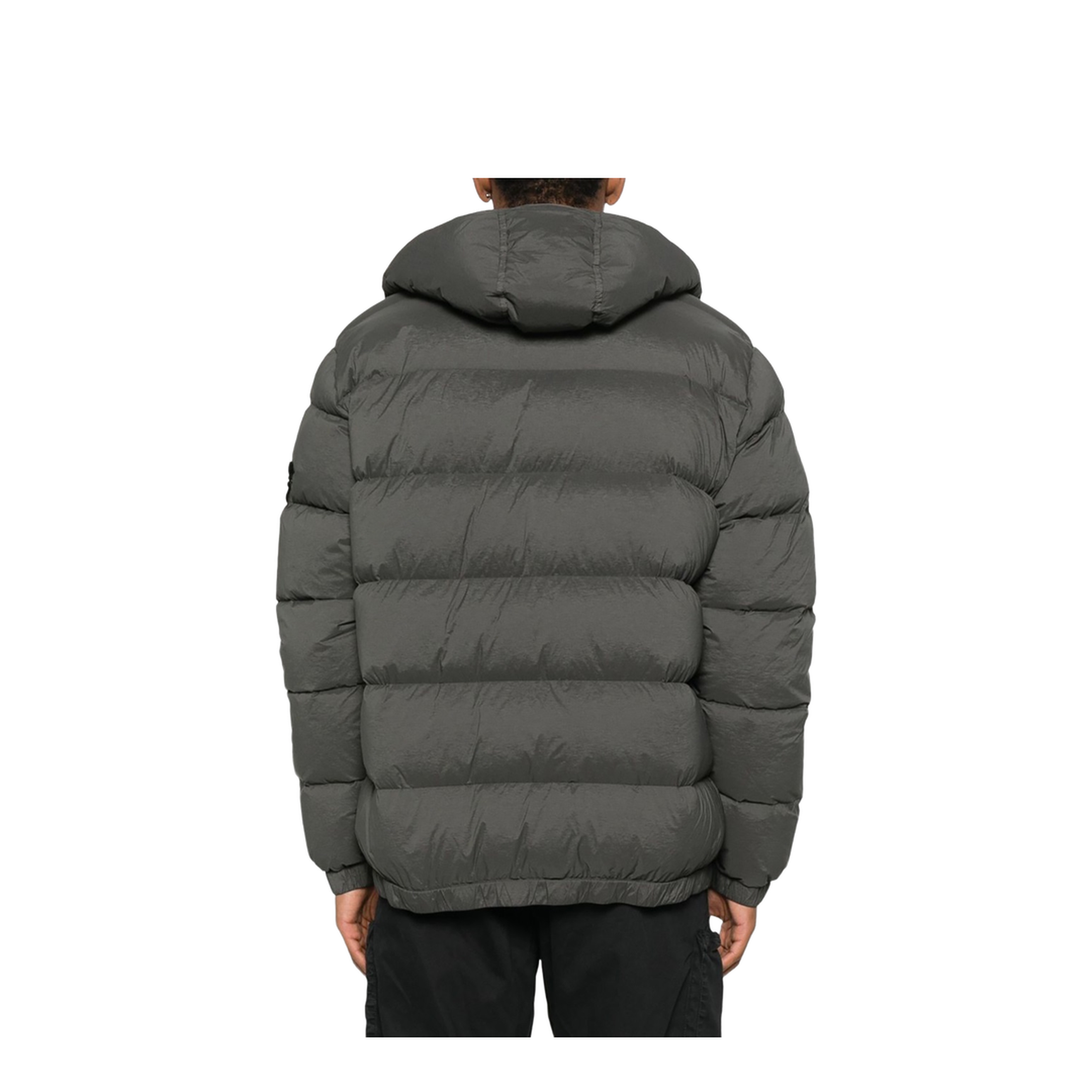 Seamless Tunnel Down Jacket with Hood - Image 3
