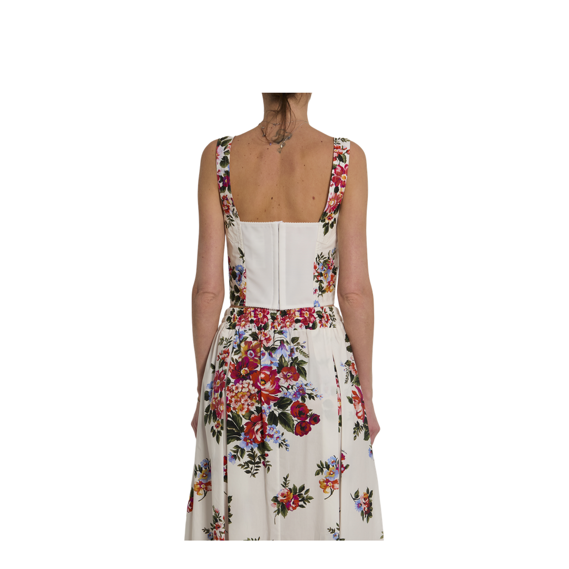 Bustier Top with Floral Print - Image 4