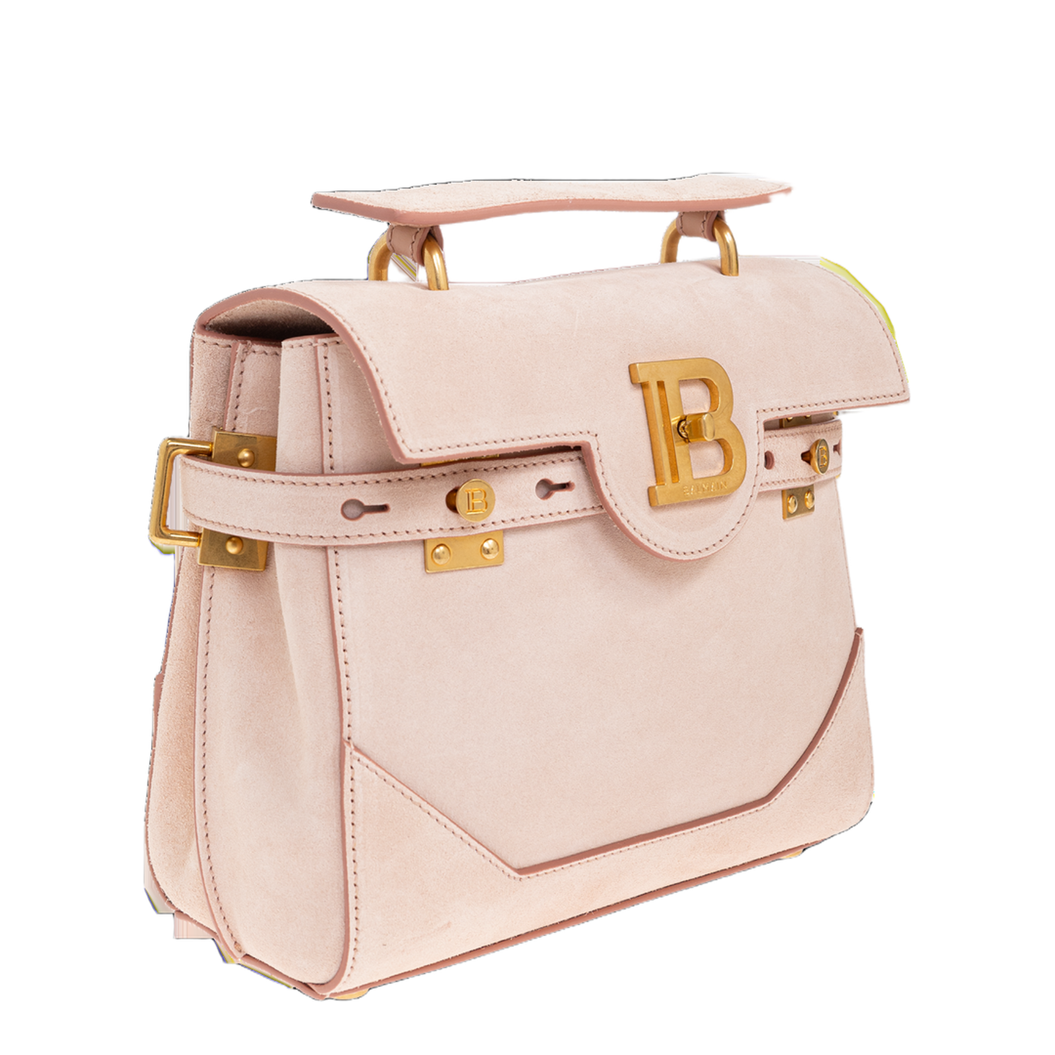 B-Buzz 23 Suede Handbag - Brown - Image 4