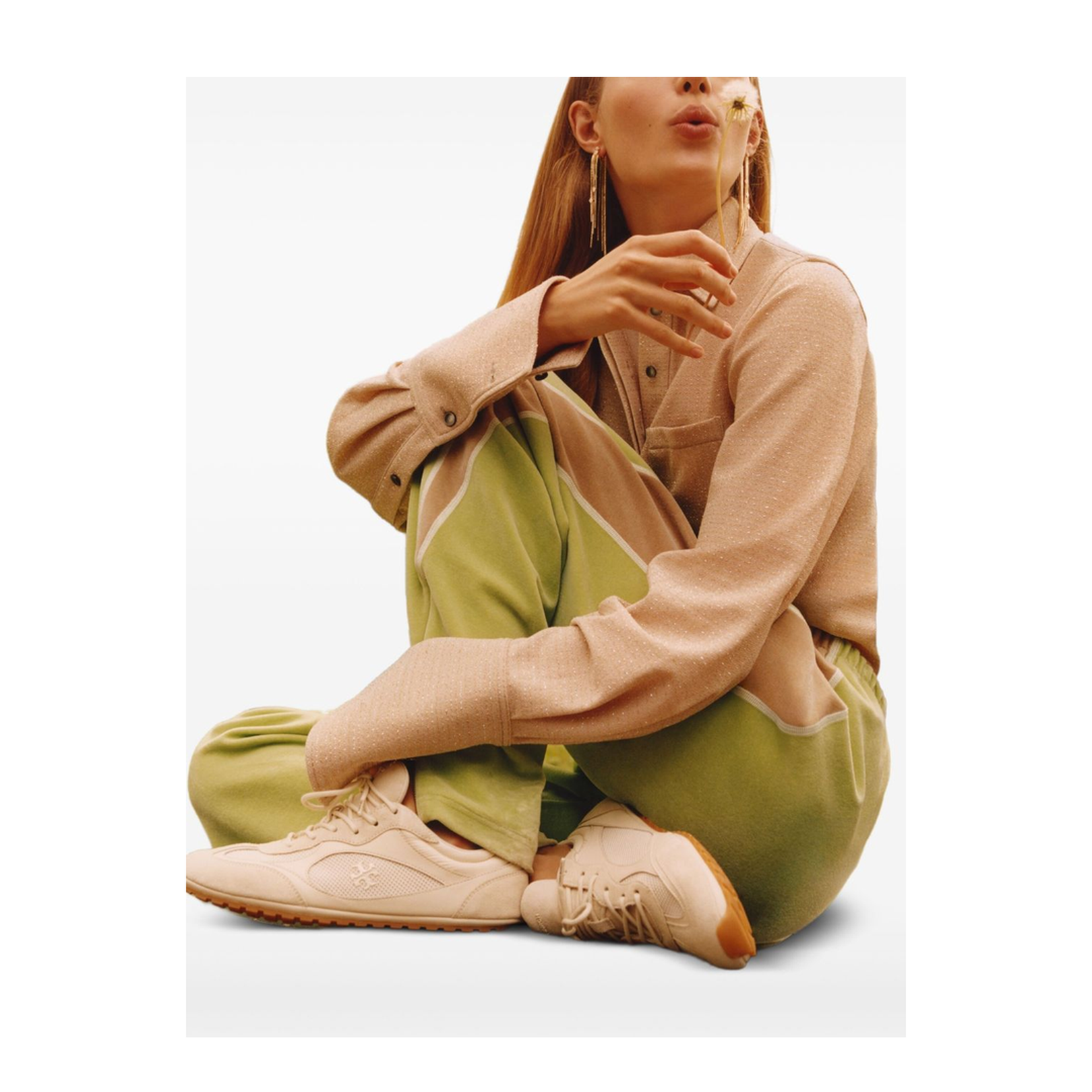 Field Suede Sneakers with Leather Inserts - Image 5