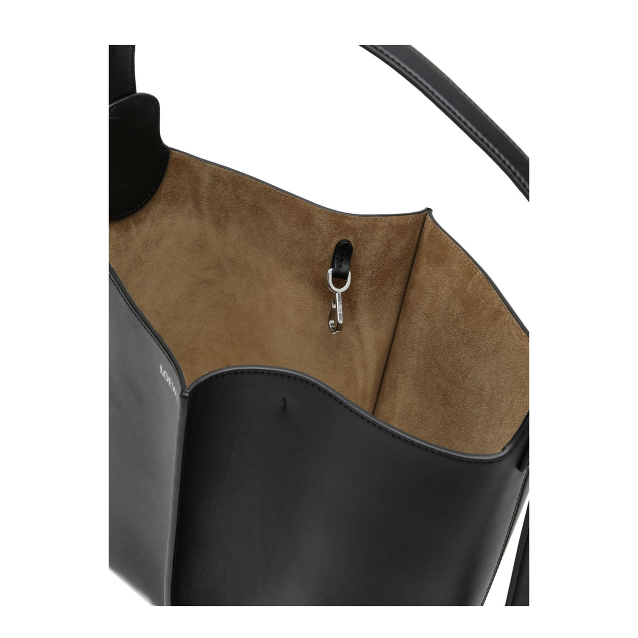 Loop Hobo Medium Calfskin Hobo - Black - Image 2