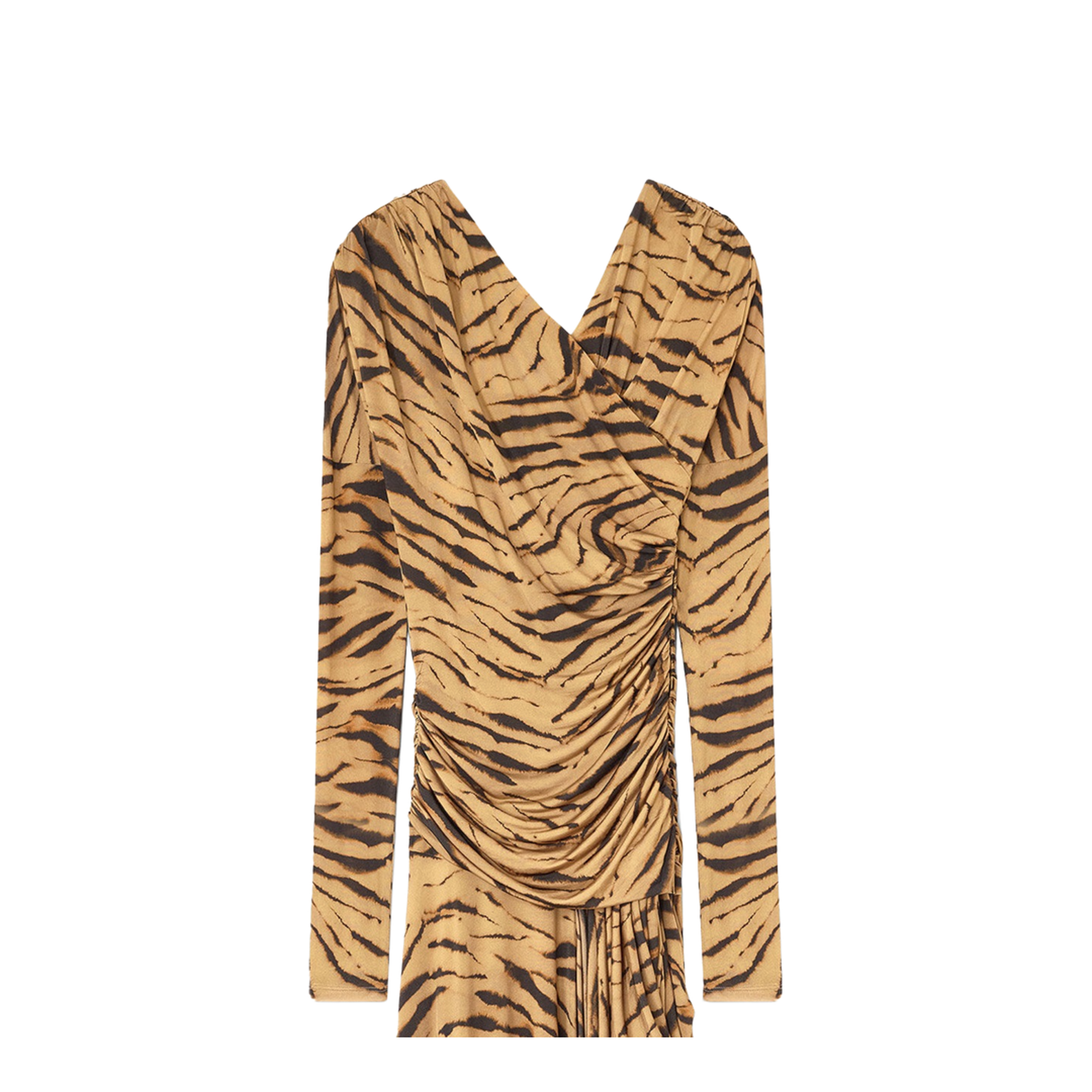 Long Dress with Zebra Print - Image 3