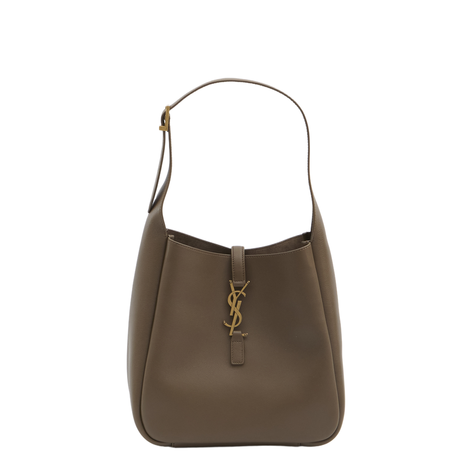 Le 5 à 7 Small Leather Shoulder Bags - Brown - Image 1