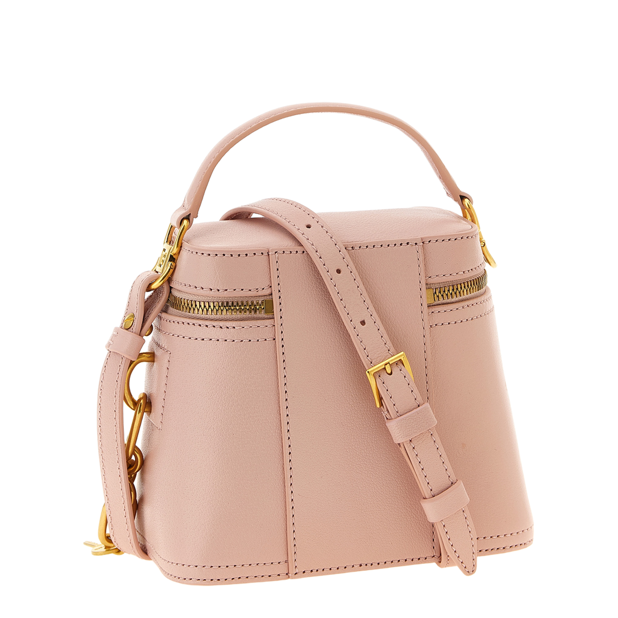 Pulse Vanity Calfskin Handbag - Pink - Image 2