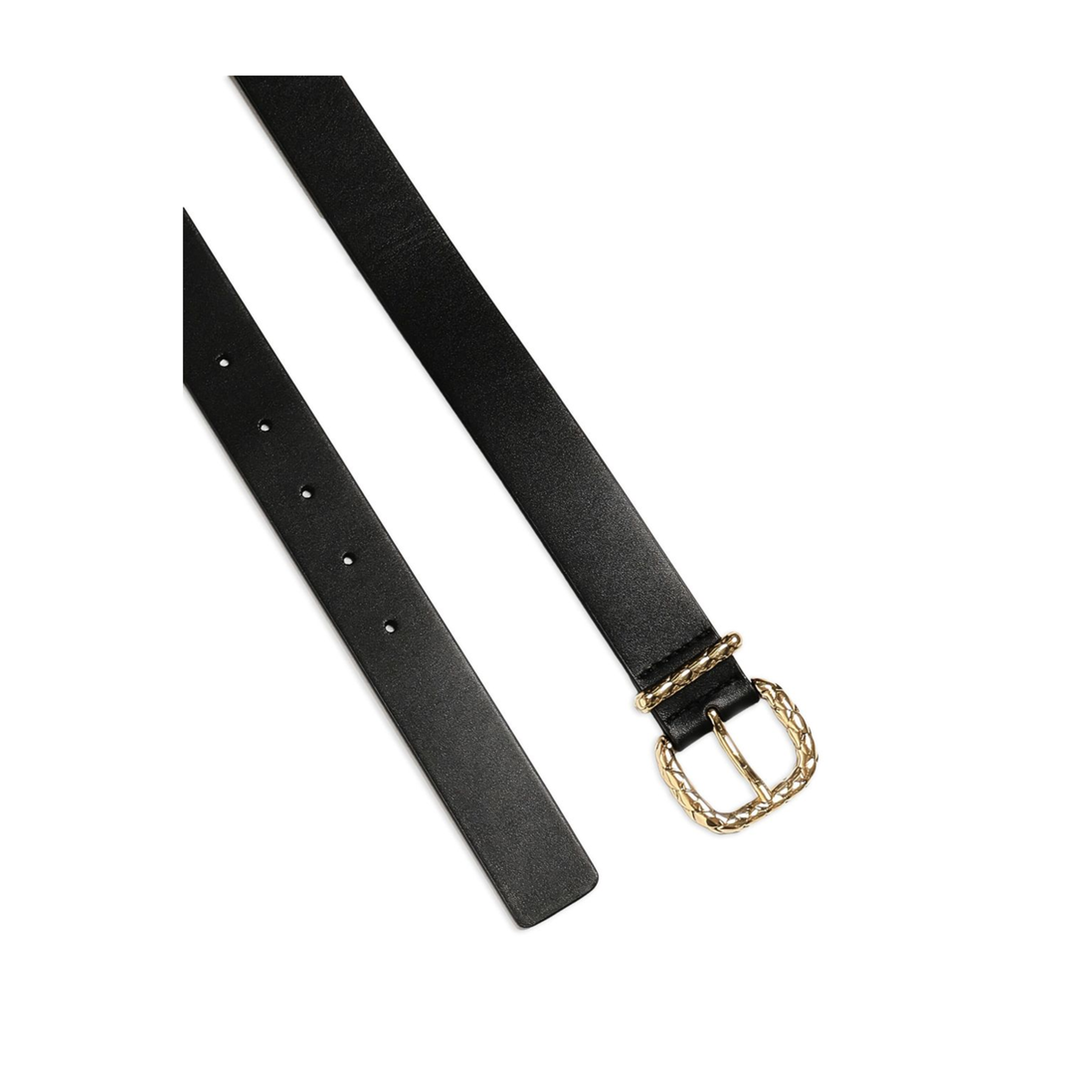 Coaxial Loop Belt in Black - Image 2