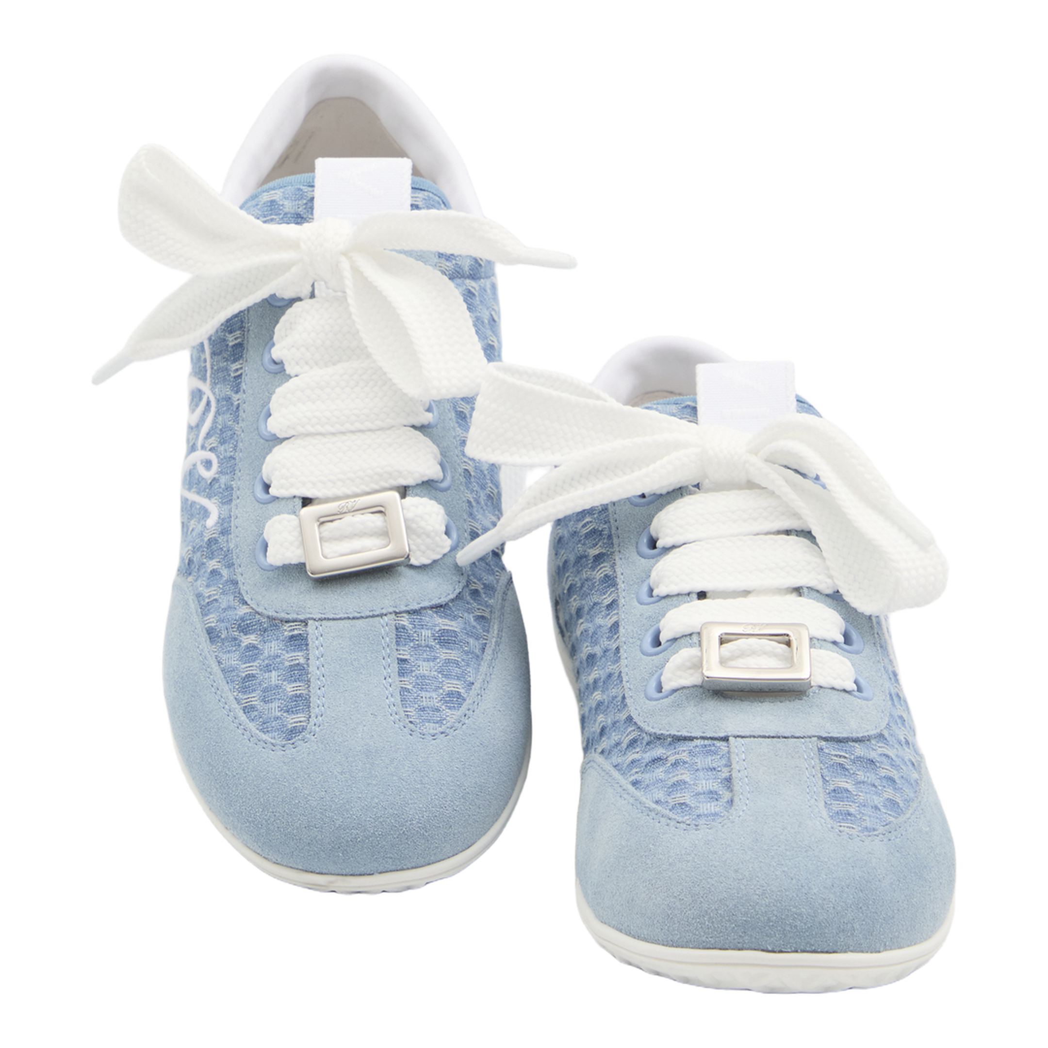 Low Sneakers in Sky Blue - Image 5
