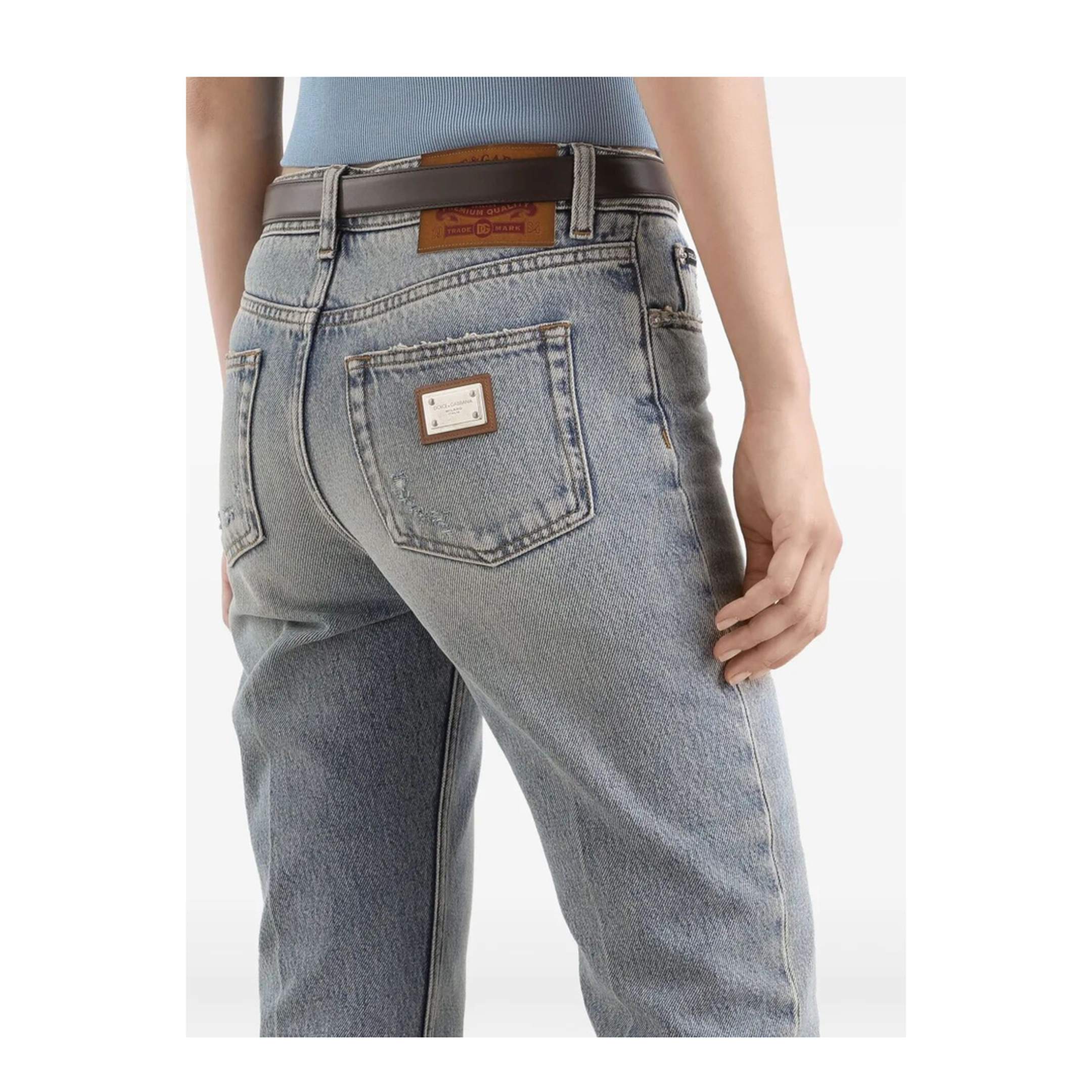 5-Pocket Denim Trousers - Image 3