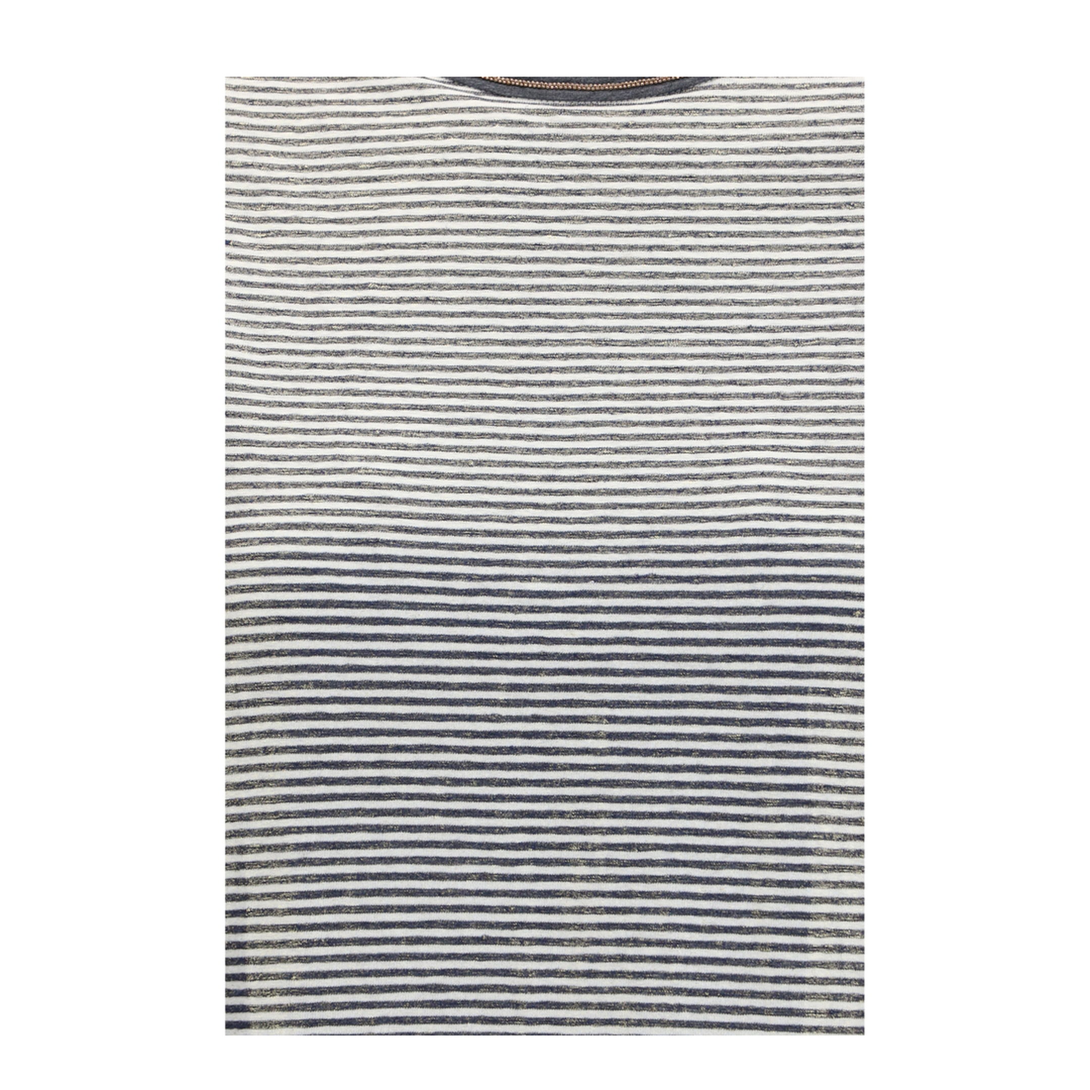 Striped Short-Sleeve Crewneck T-Shirt - Image 3