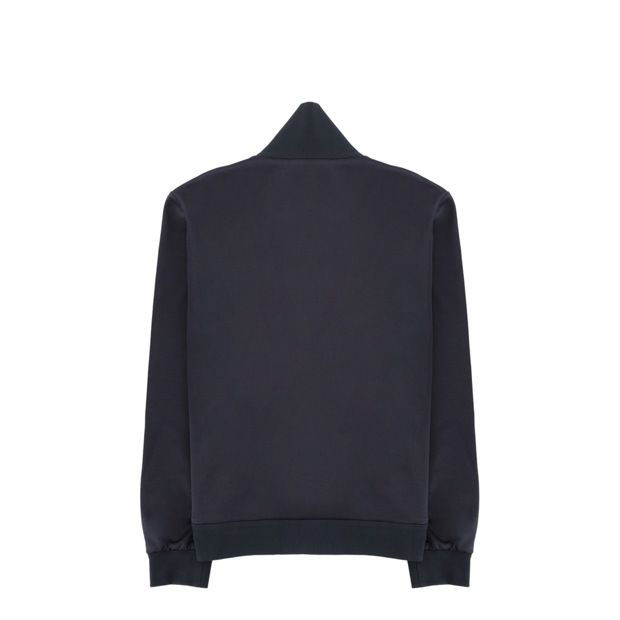 Blue Full Zip Jacket With Zip Closure - Image 3