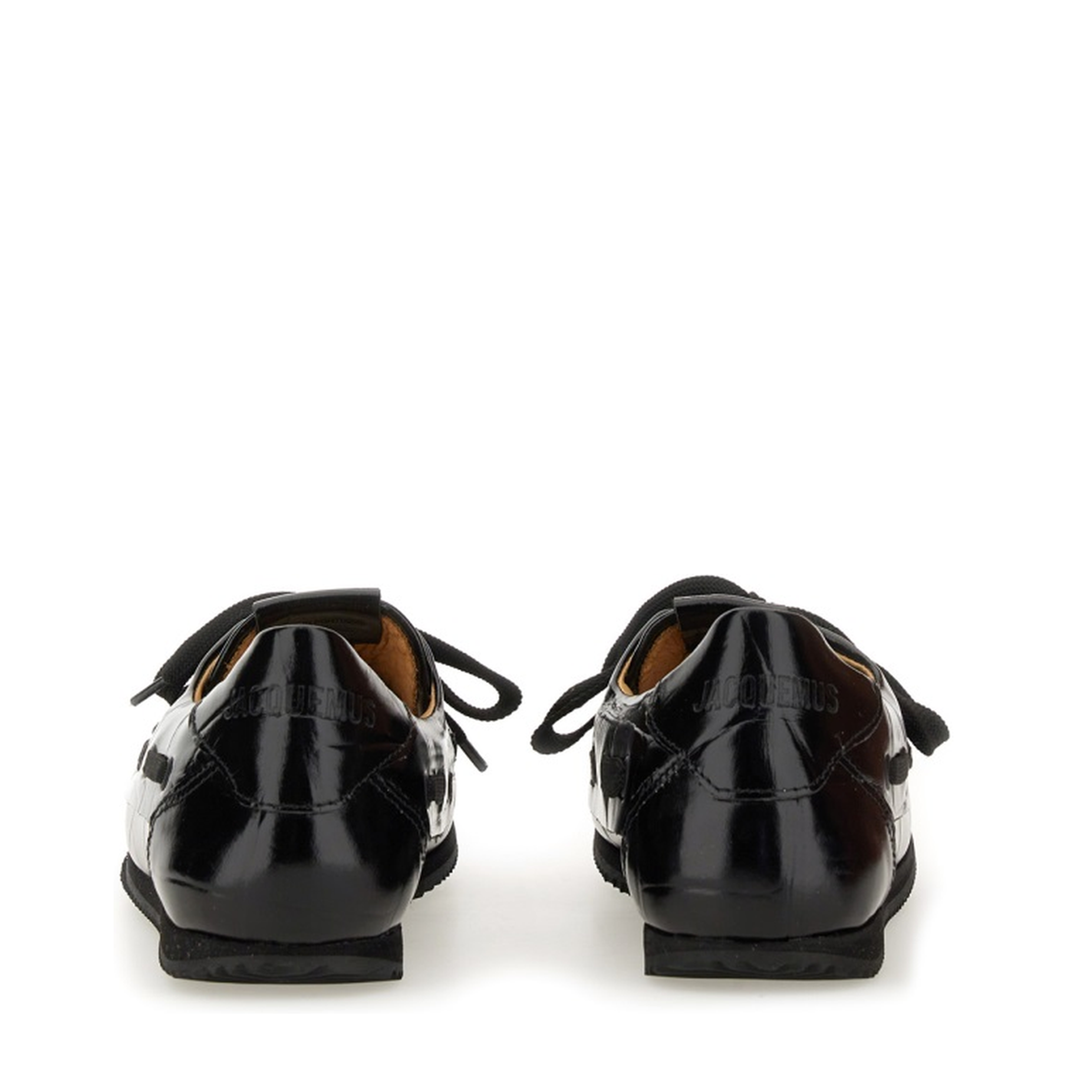 Lace-Up Shoes - Black - Image 3