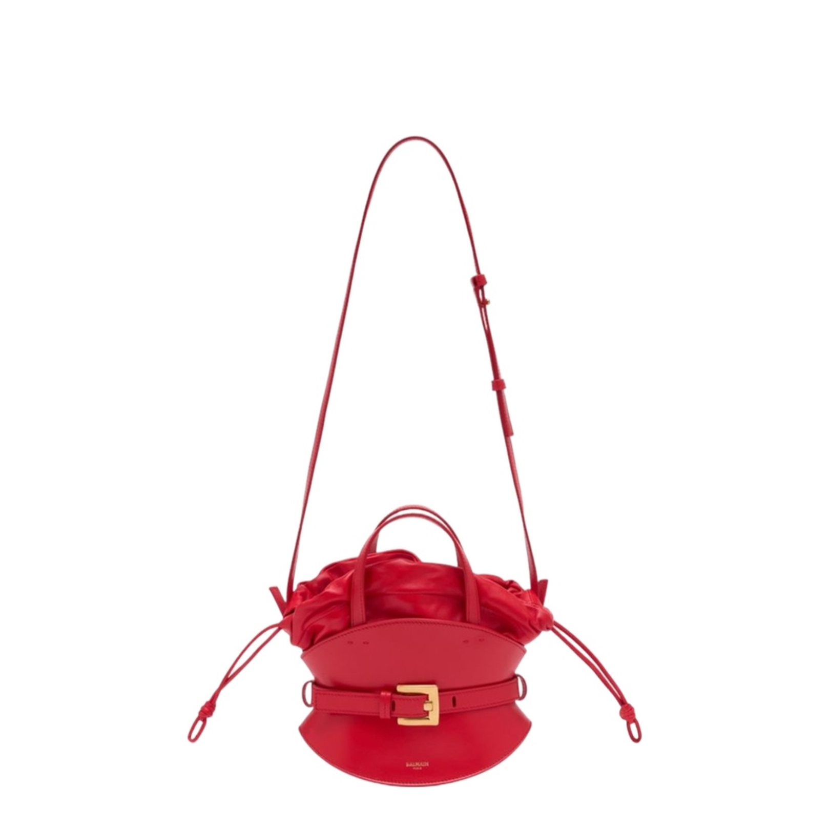 Shuffle Mini Shoulder Bag Leather Red - Image 1