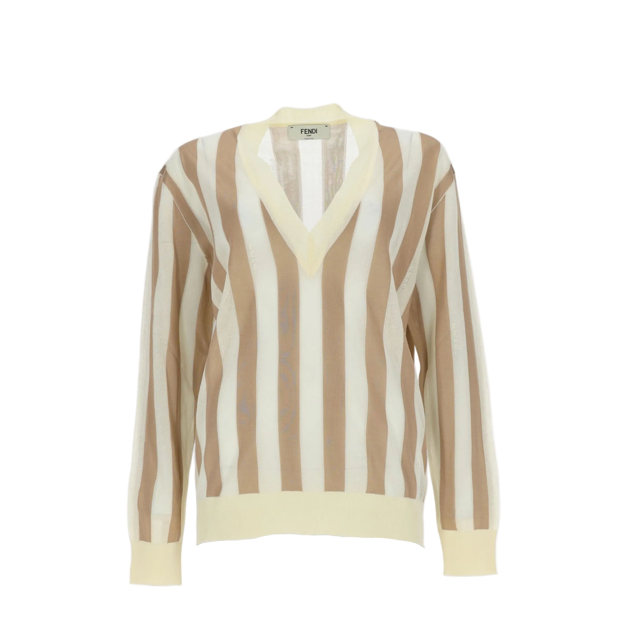 Silk Pequin Sweater - Image 1
