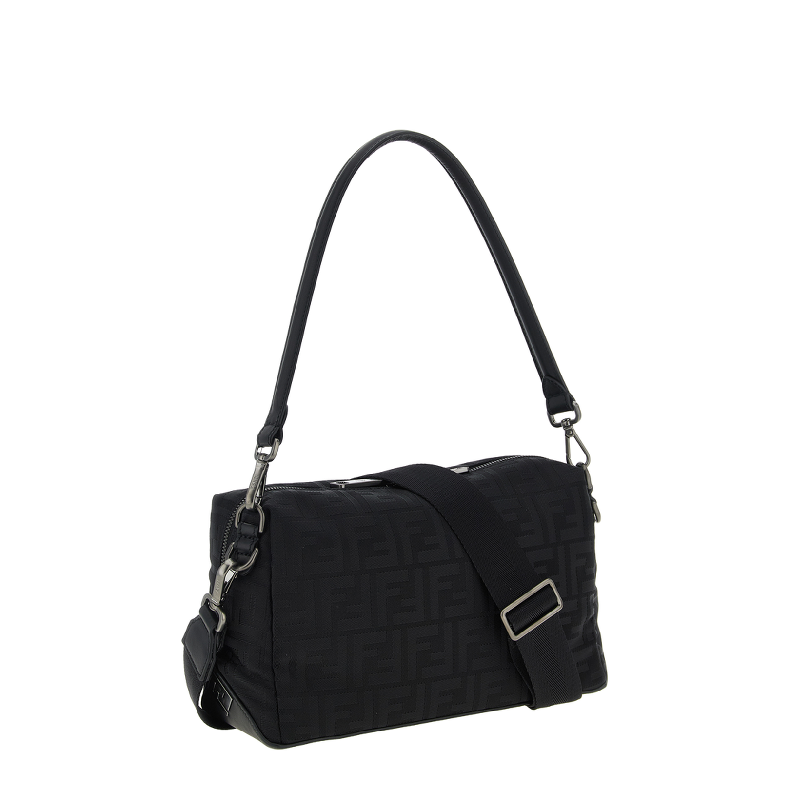 Medium Fabric Black Bag - Image 2