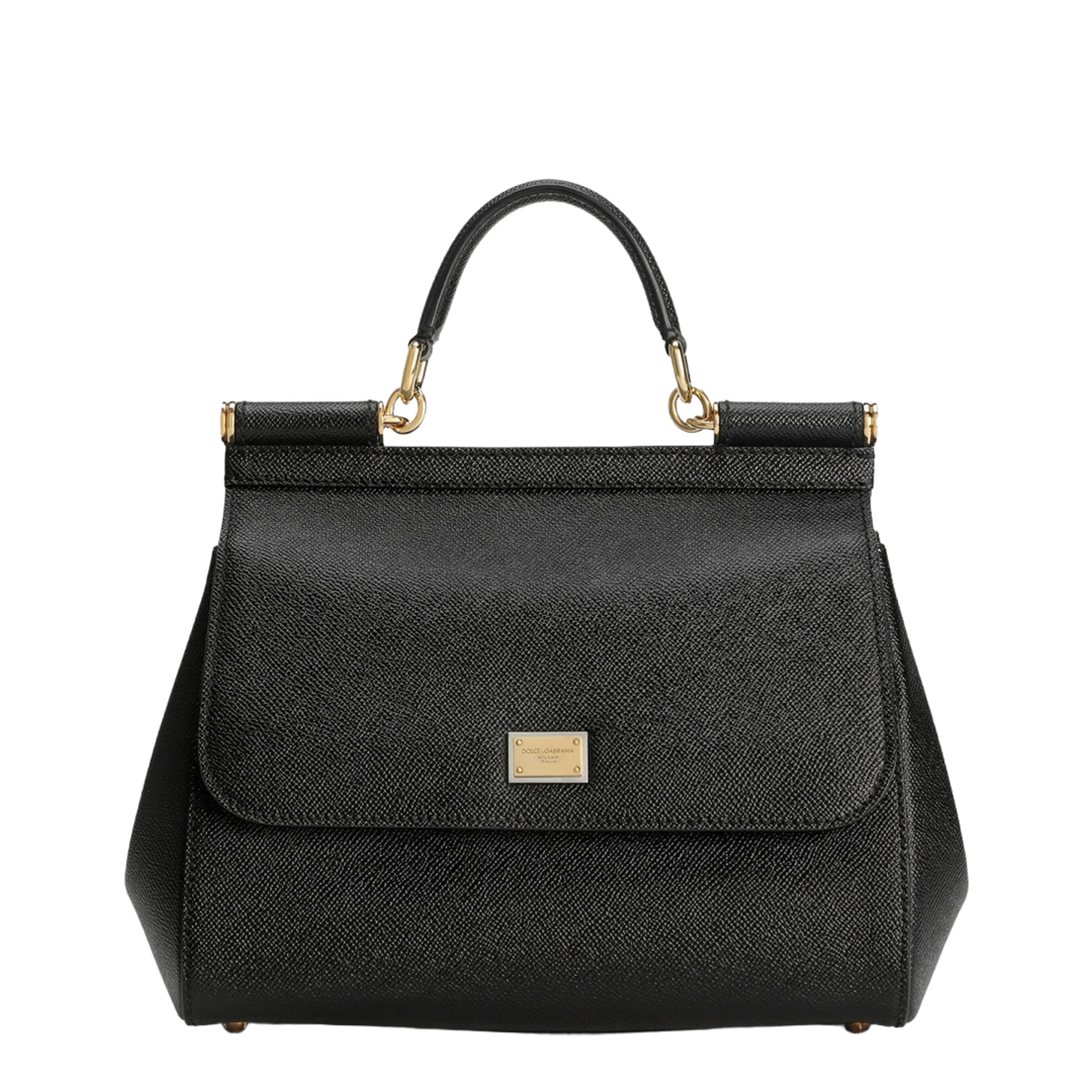 Large Sicily Handbag in Black - Image 1
