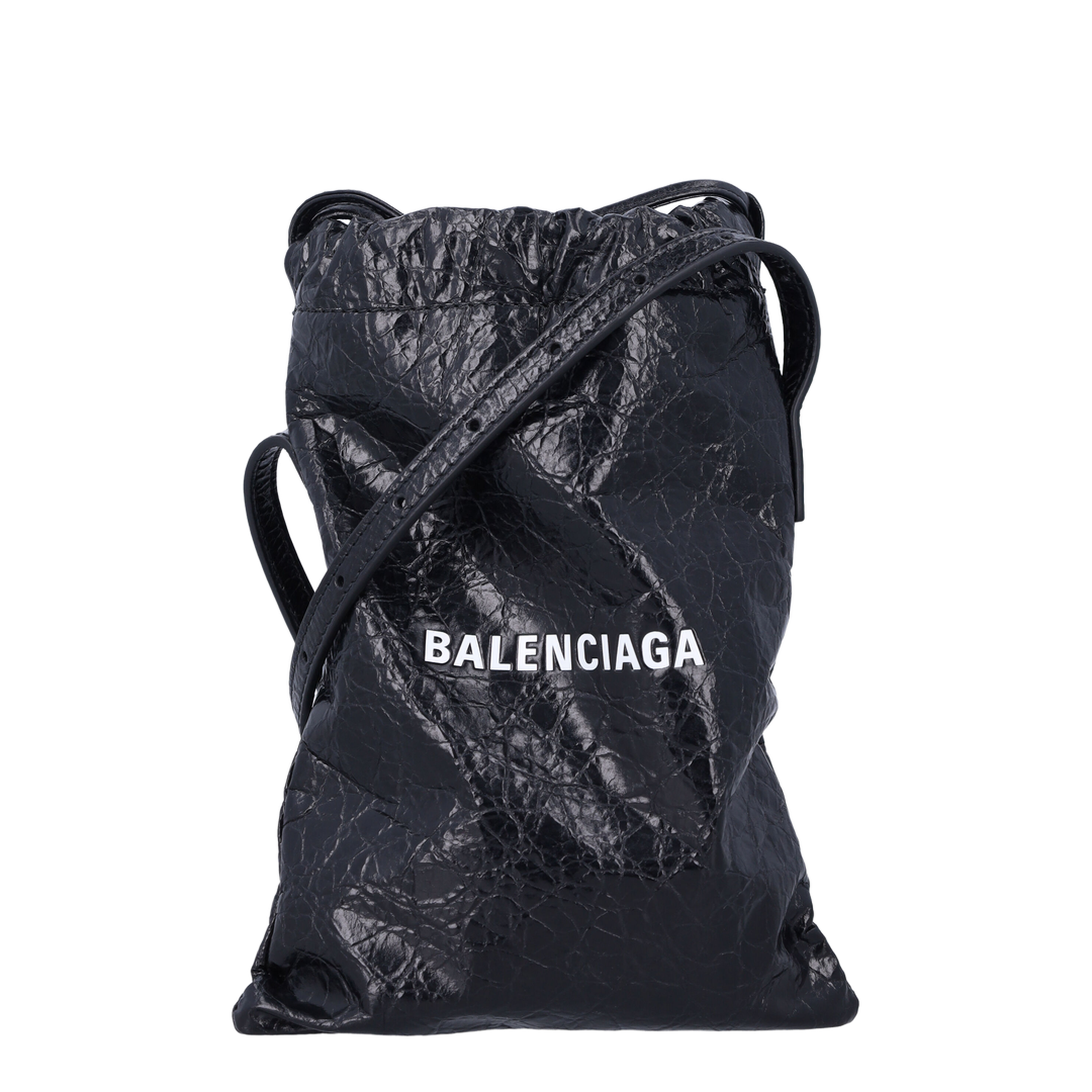 Shopper Phone Holder In Black - Image 1