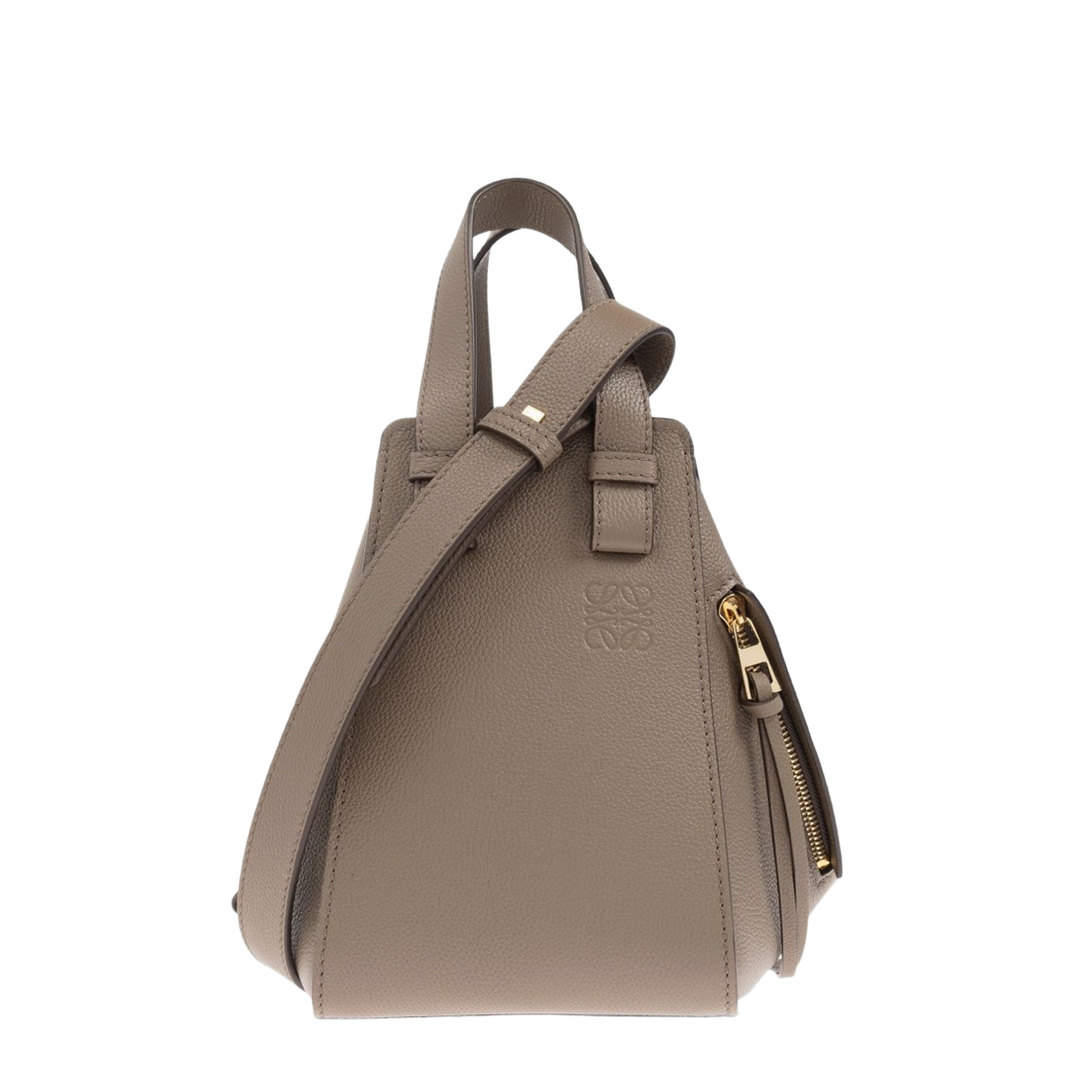 Compact Hammock Bag in Soft Grained Calfskin - Image 1
