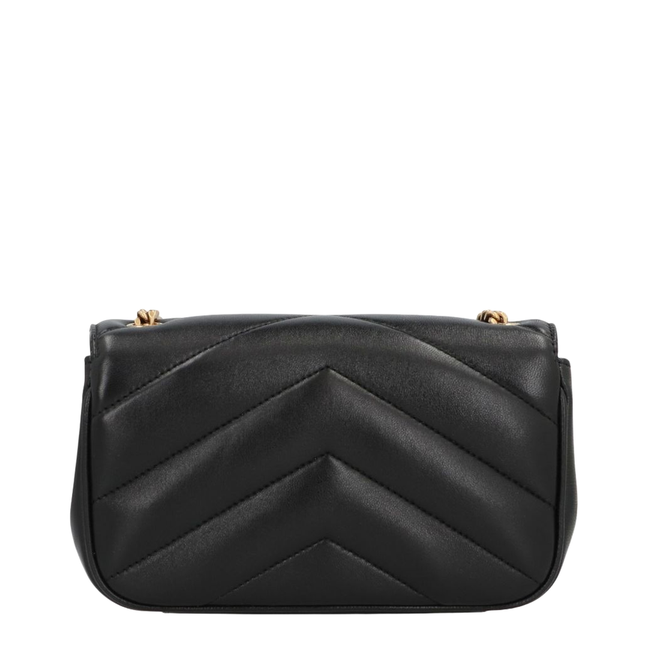 Loulou Mini Chain Bag in Black - Image 5