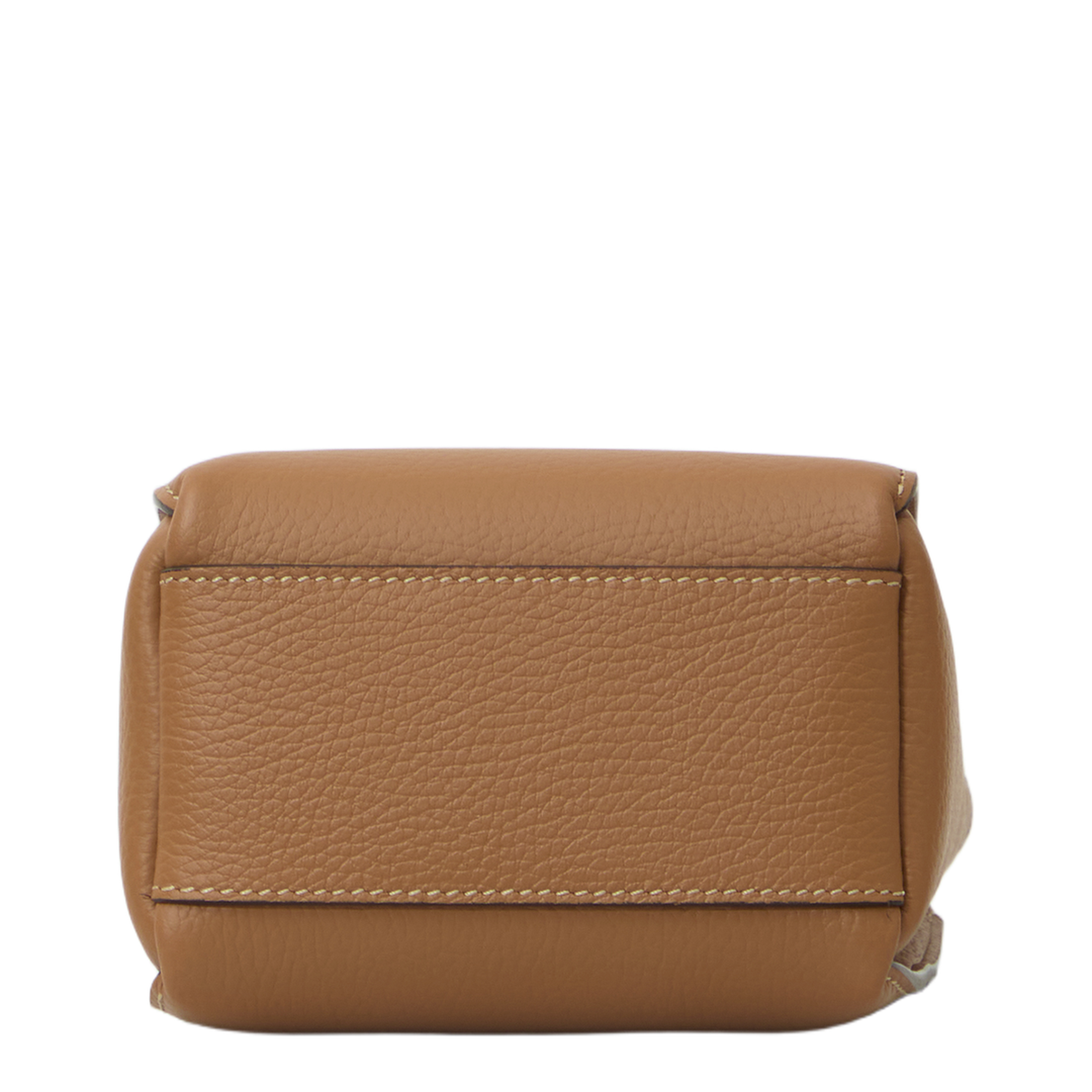 Micro Small Calf Leather Handbag - Brown - Image 3