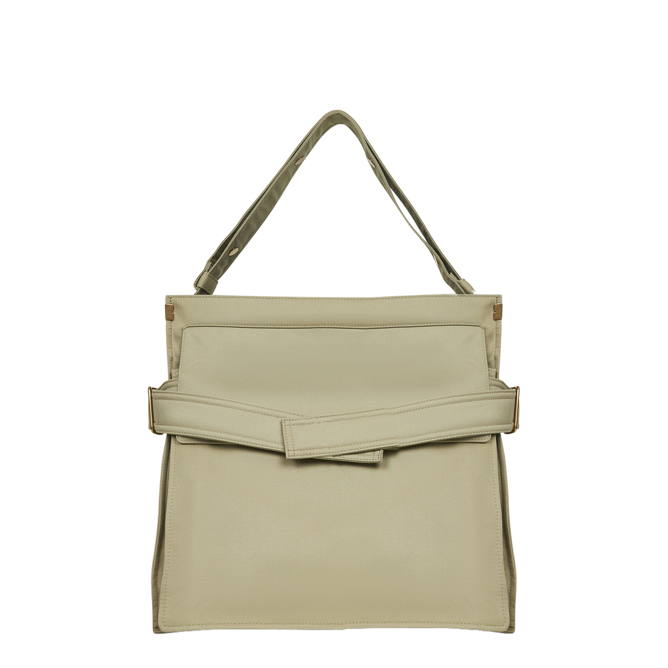 Hunter Green Cotton Blend Bag - Image 3