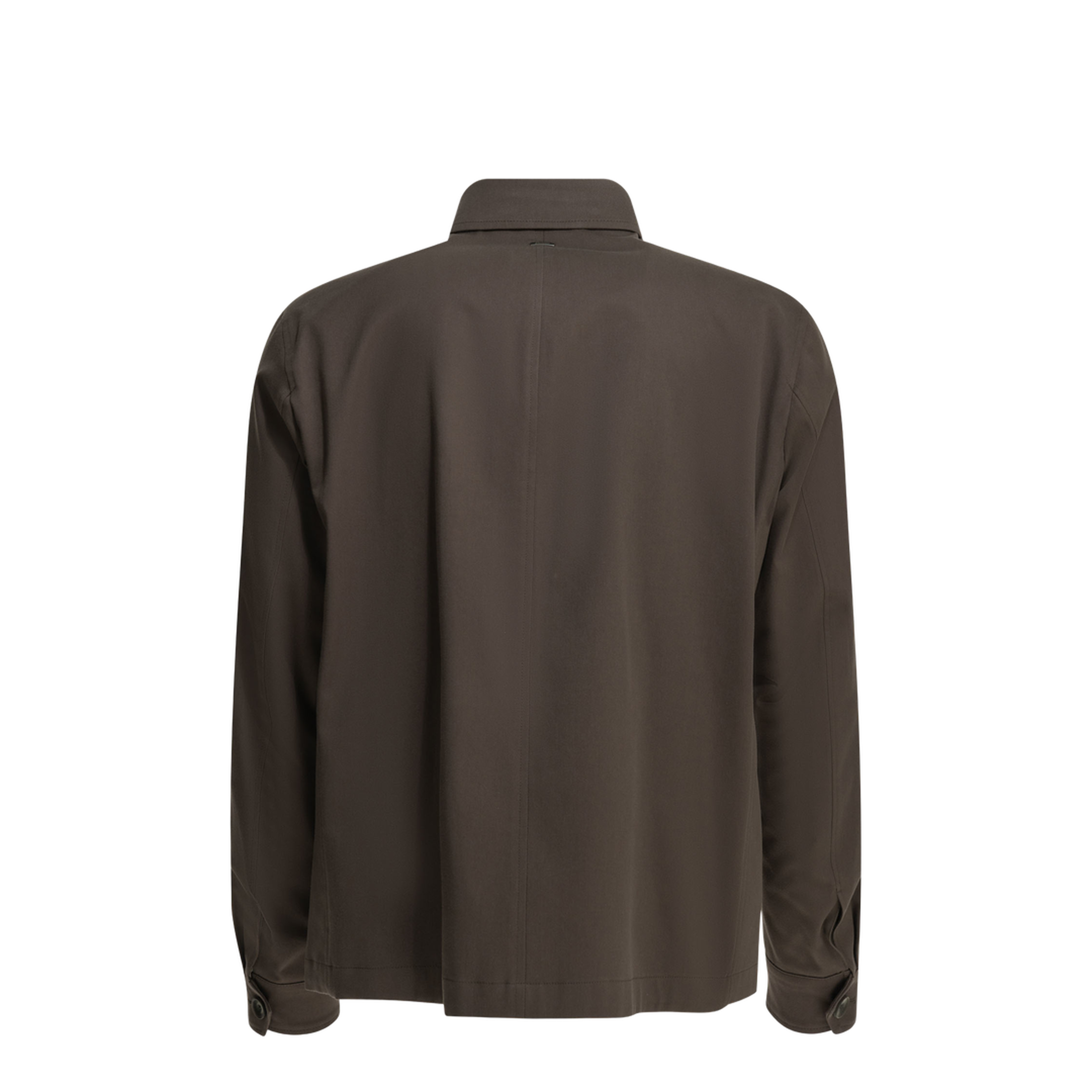 Cotton Overshirt Jacket - Image 2
