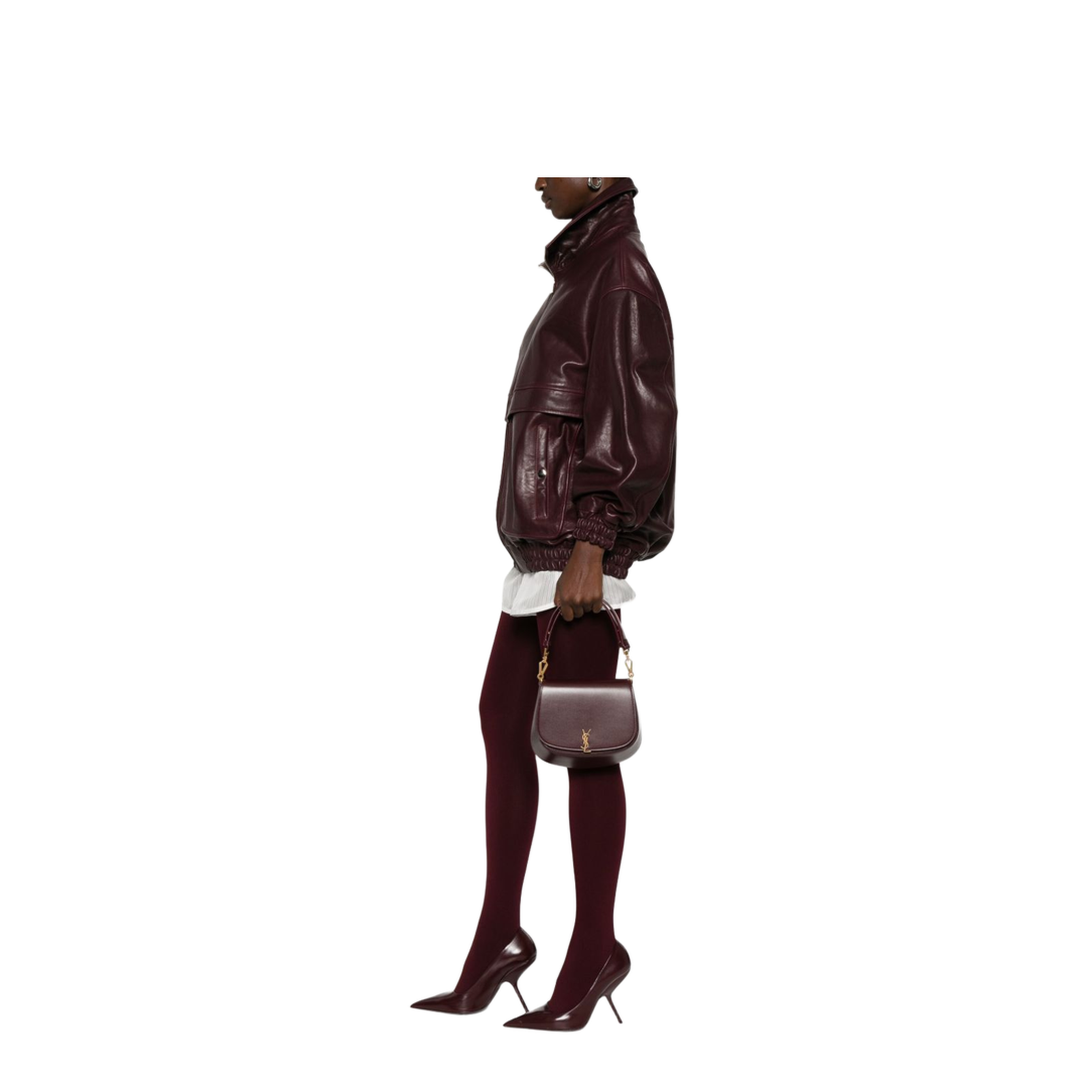 Voltaire Mini Box Bag - Hot Wine - Image 2