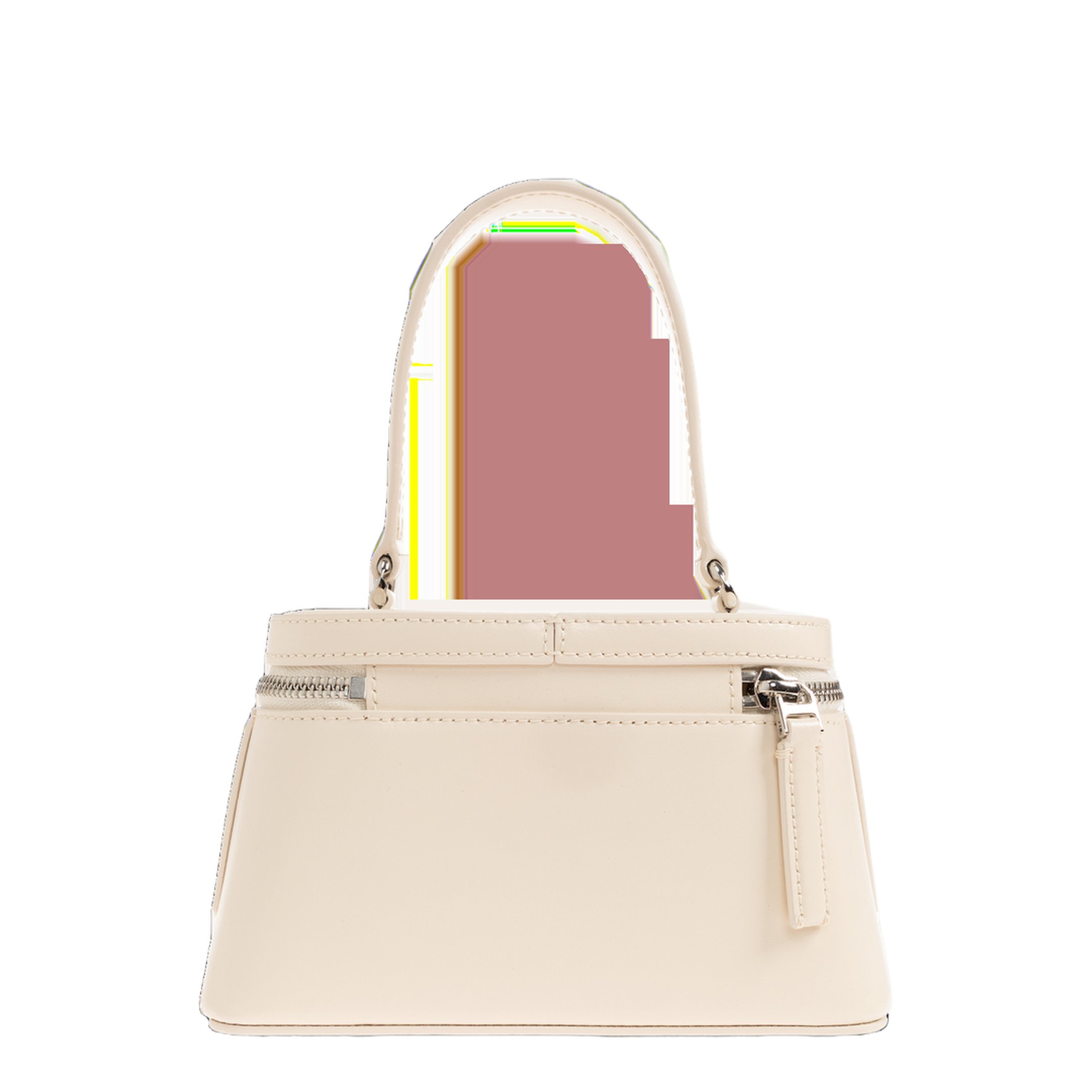 Antigona Box Calfskin Vanity Bag - Cream - Image 3