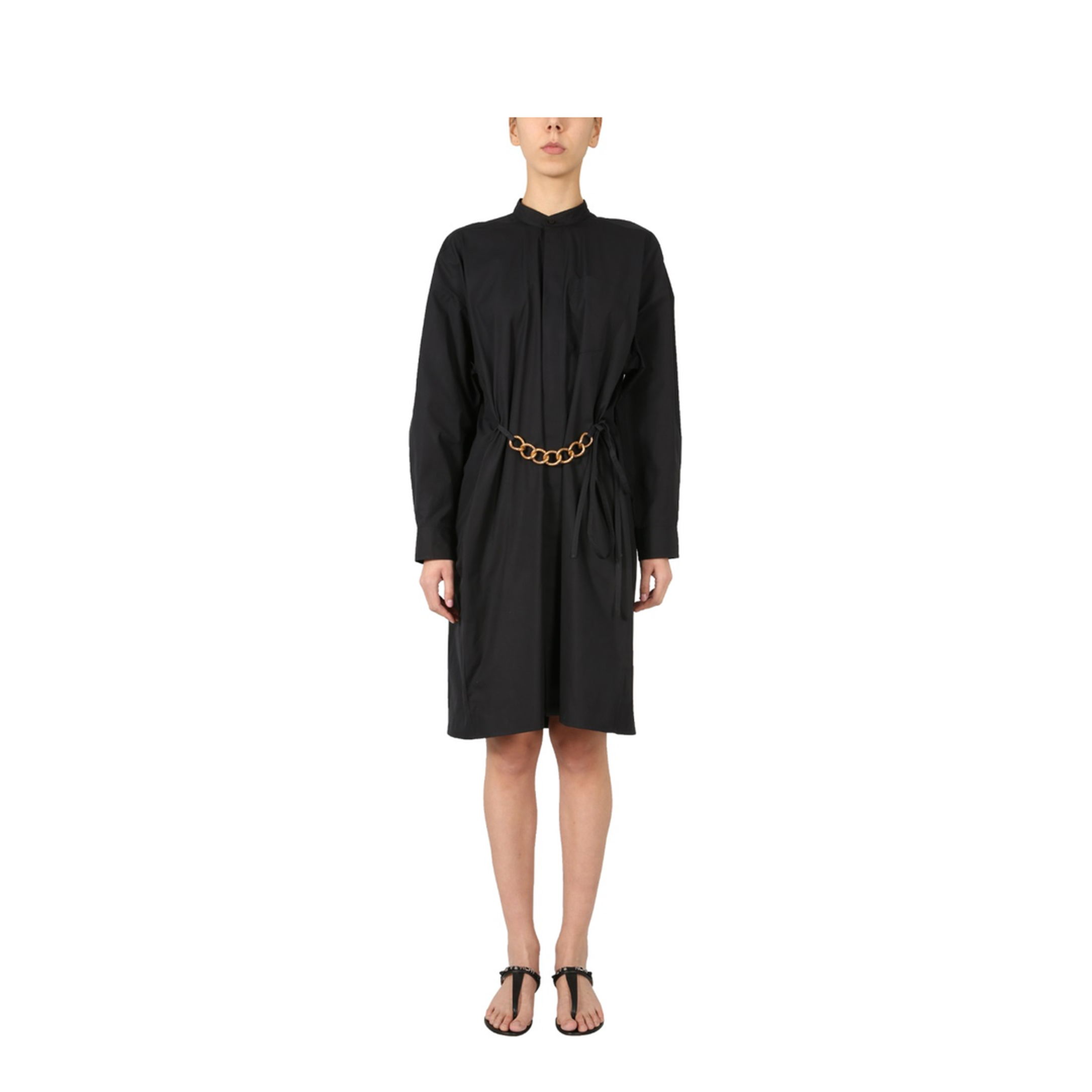 Chemisier with Chain Belt - Image 1