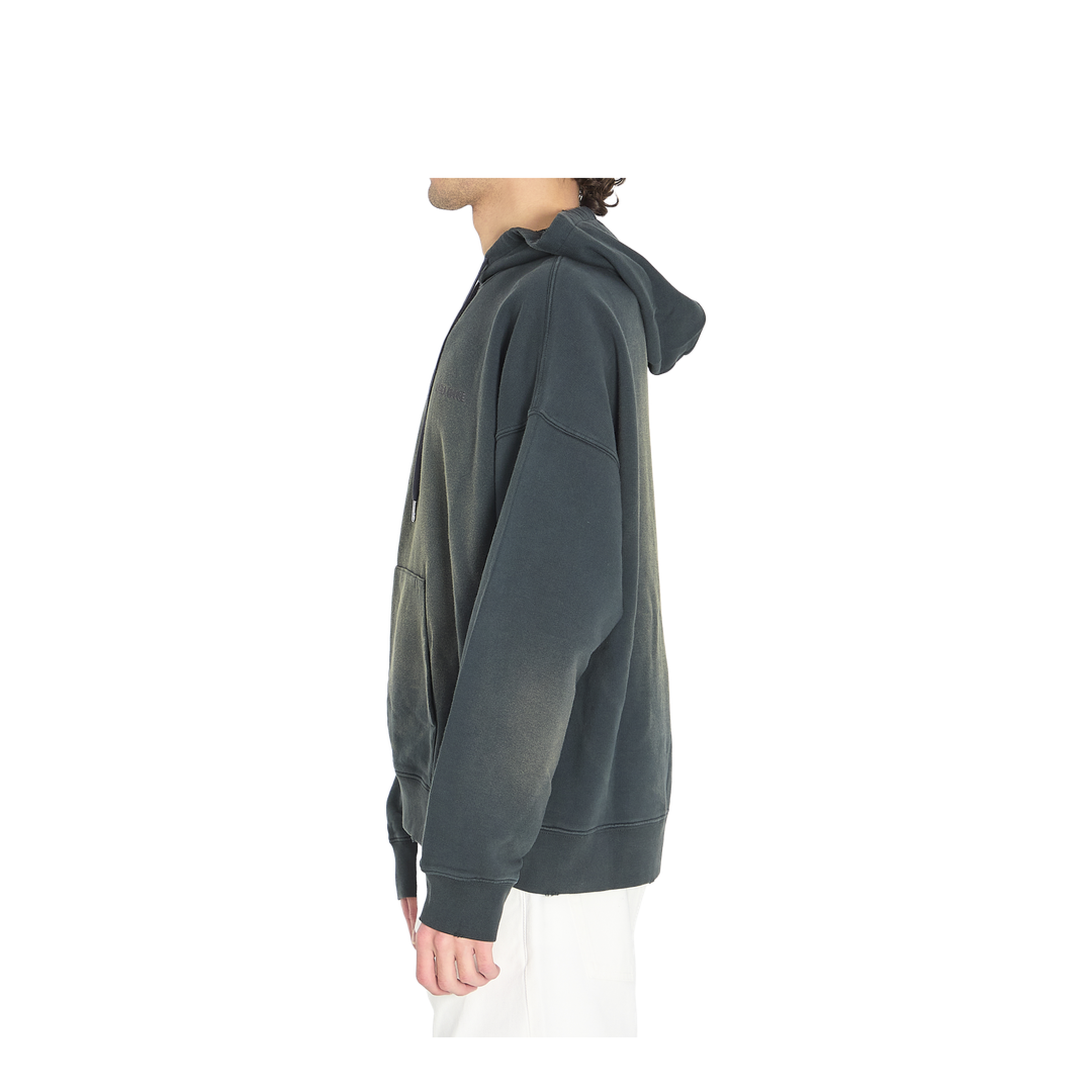 Sweatshirt with Bleached Effect - Image 3