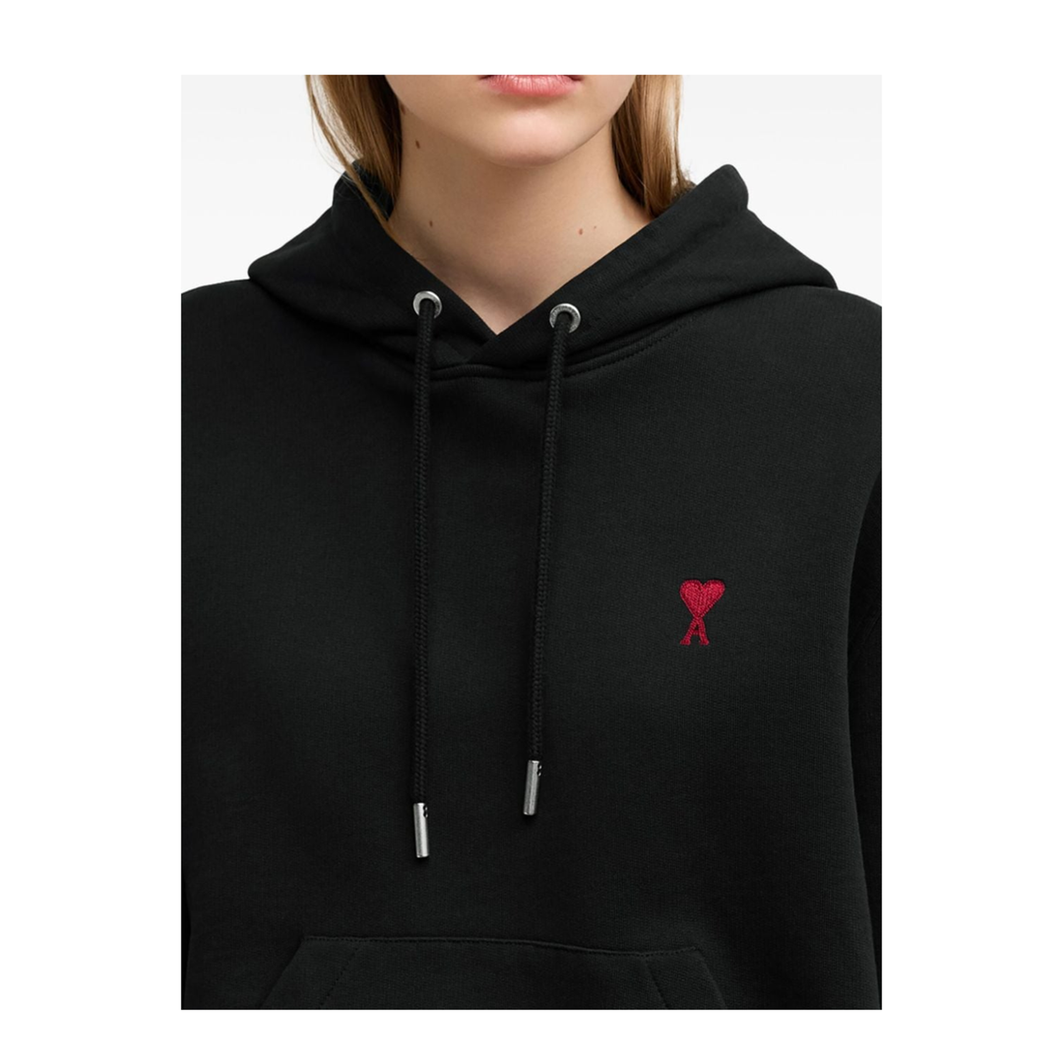 Black Red De Coeur Hoodie - Image 2