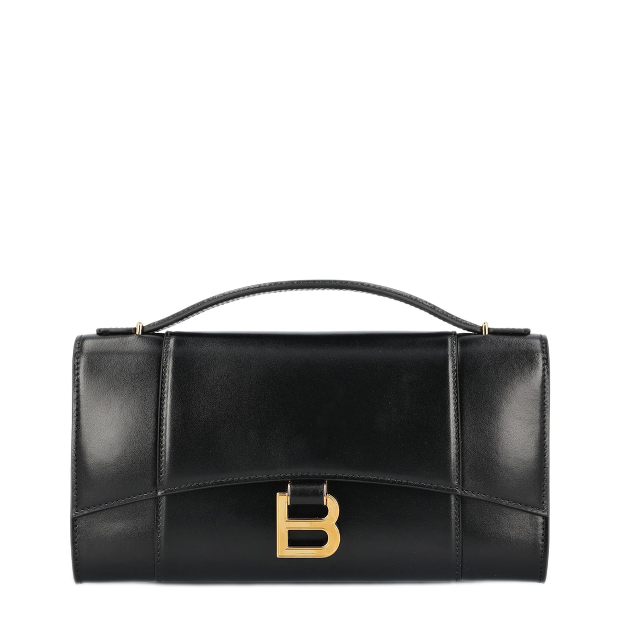 B-Buzz Medium Calfskin Bag - Black - Image 1