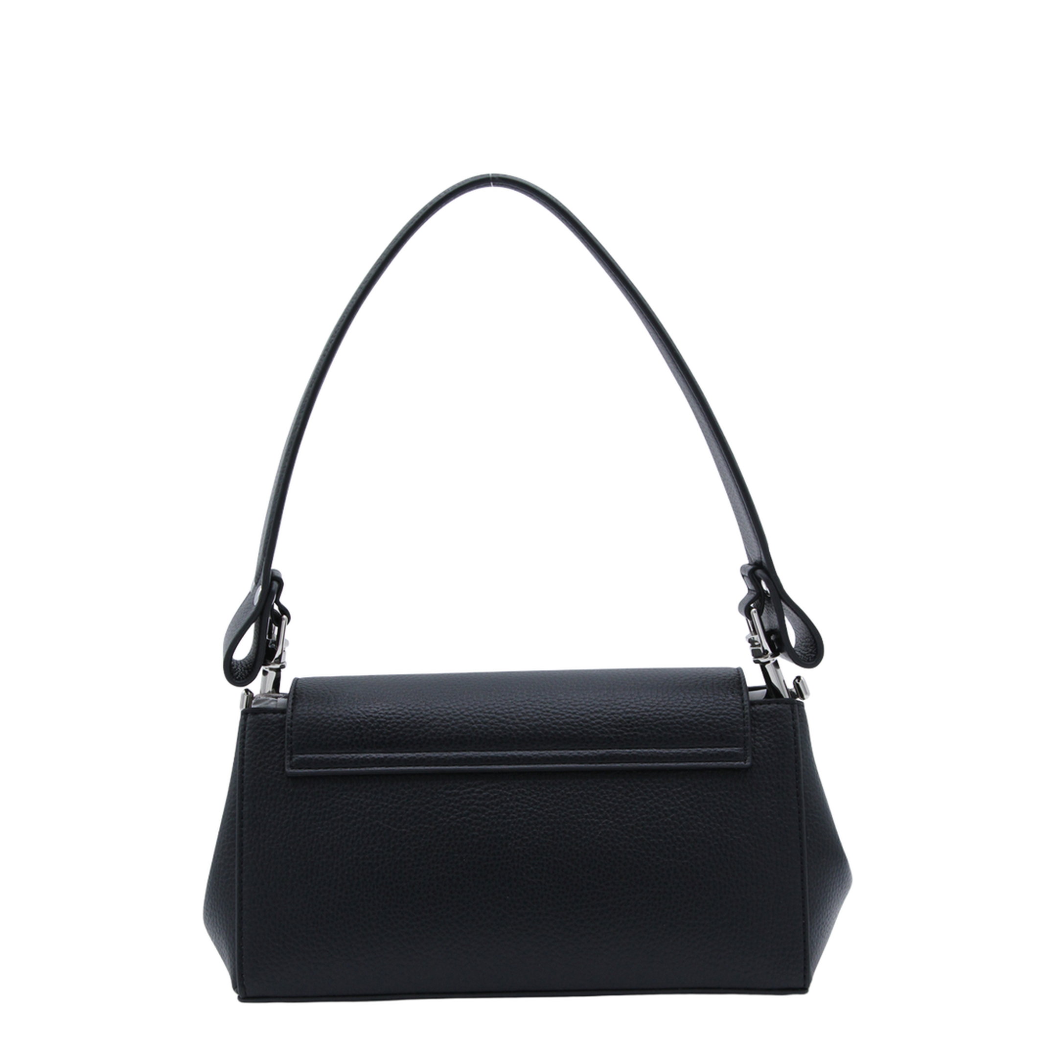 Hazel Grain Medium Shoulder Bag - Black - Image 5