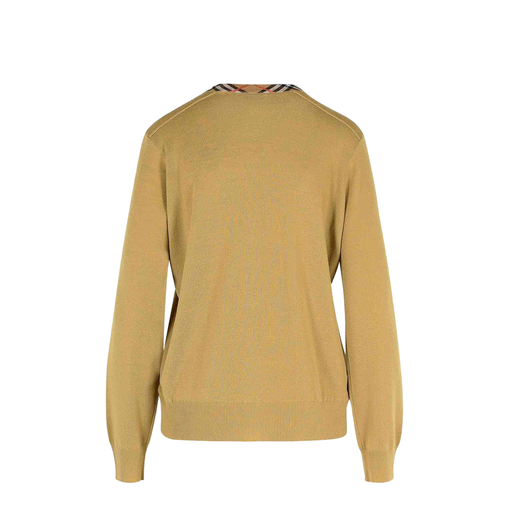 Beige Wool Sweater - Image 2