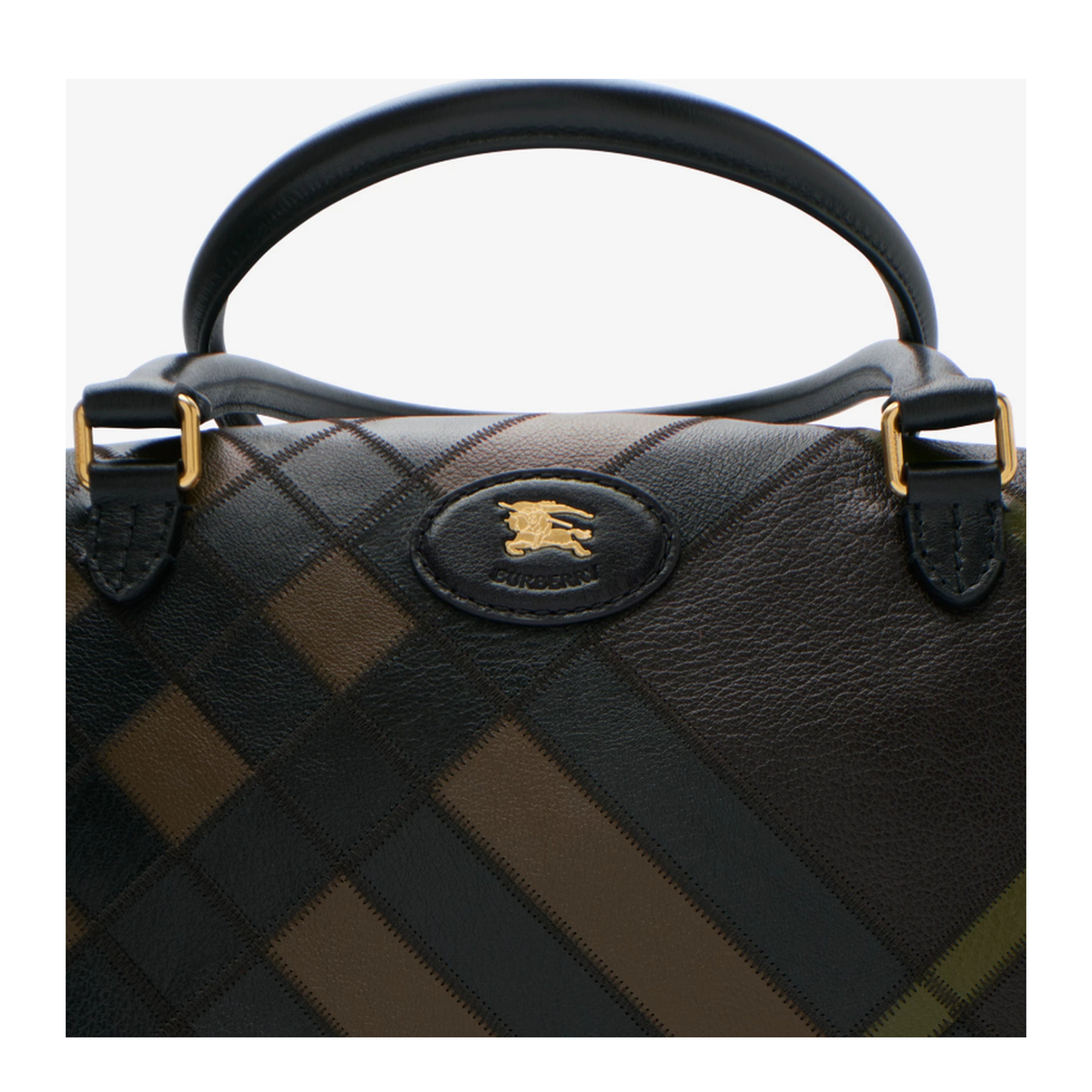 Extra Large Highlands Bowling Bag in Peat Brown - Image 4