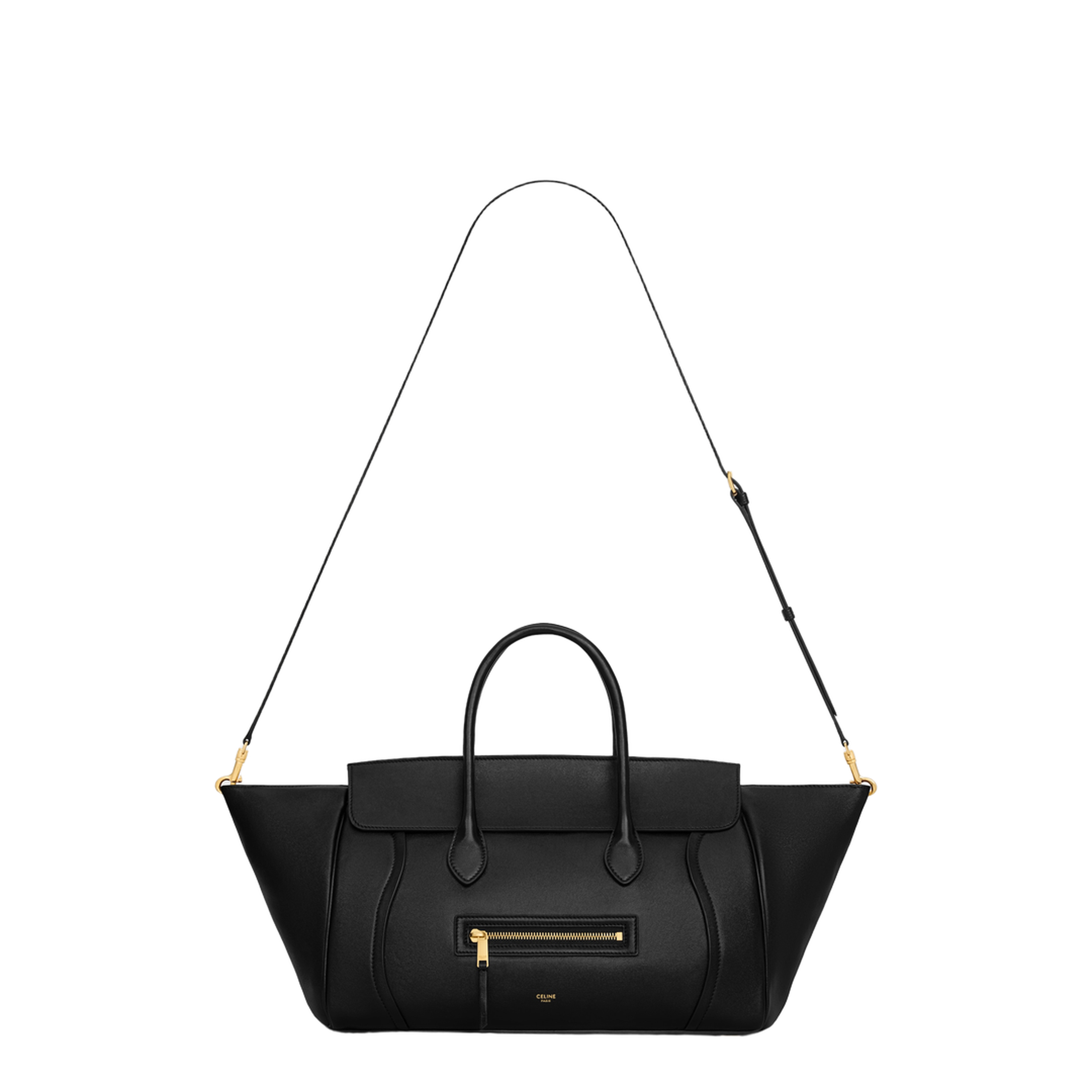 Medium Luggage Leather Bag - Image 5