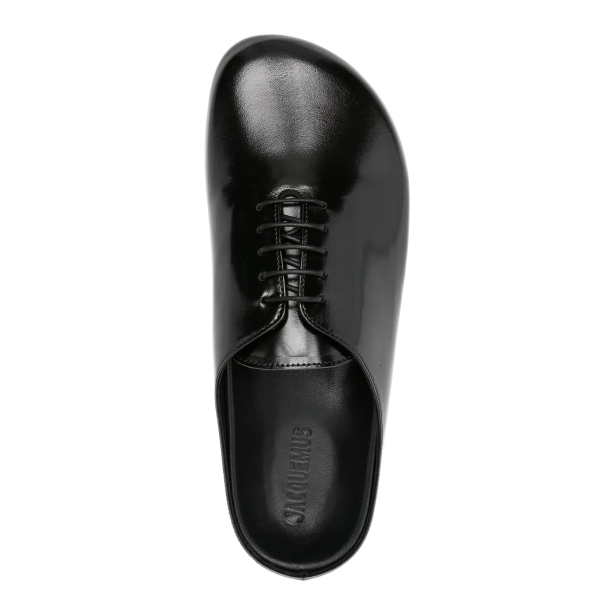 LES MULES DERBIE IN PATENT LEATHER - Image 4